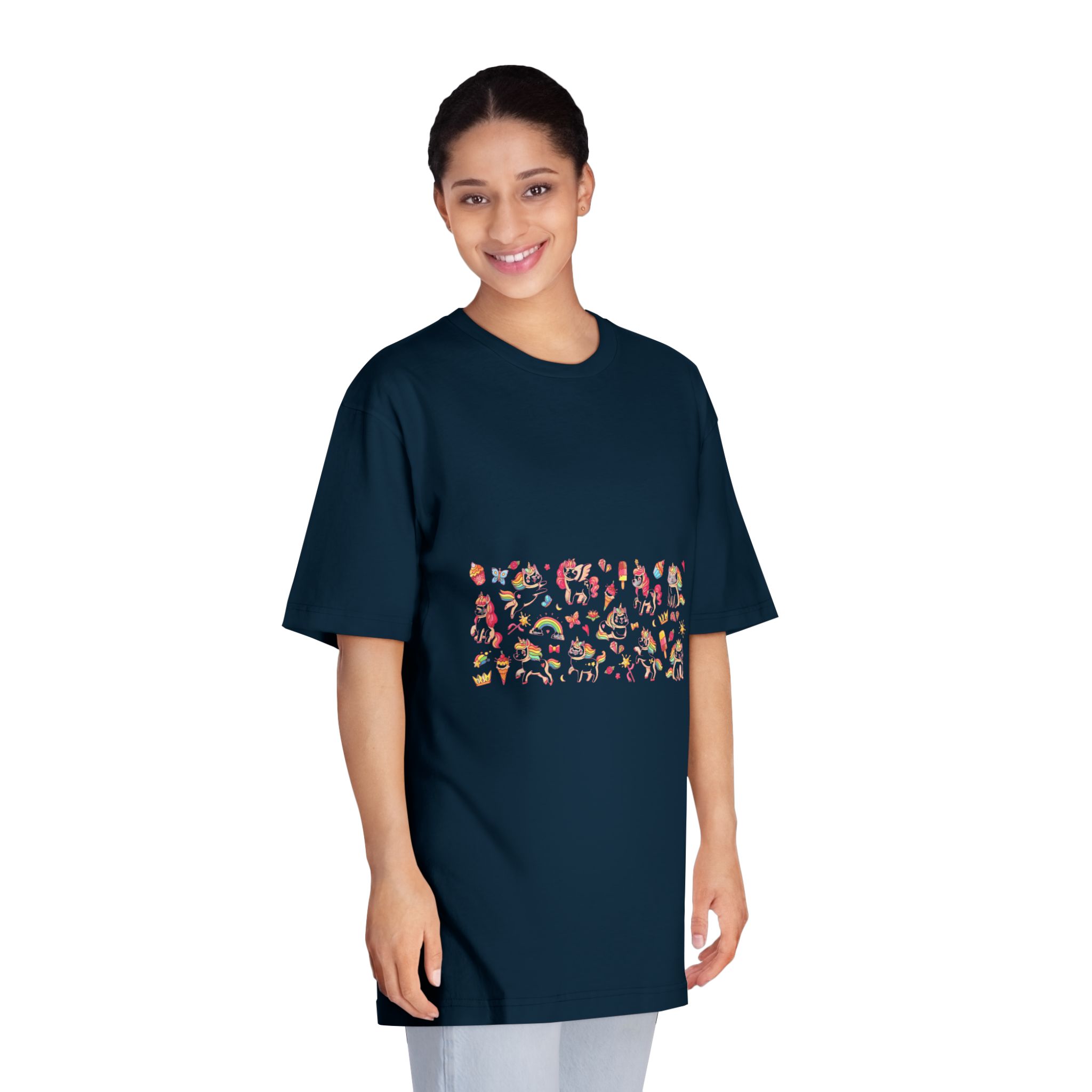 Cute Pony Unisex Classic Crewneck T Shirt - Image 19