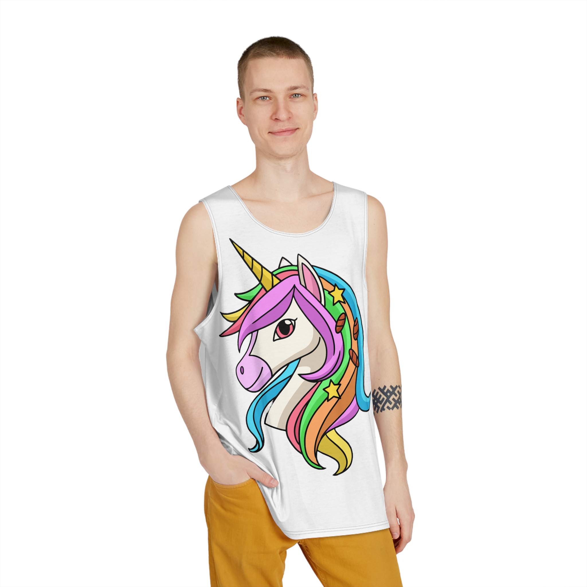 Unicorn V855 Mens Tank Aop - Image 3