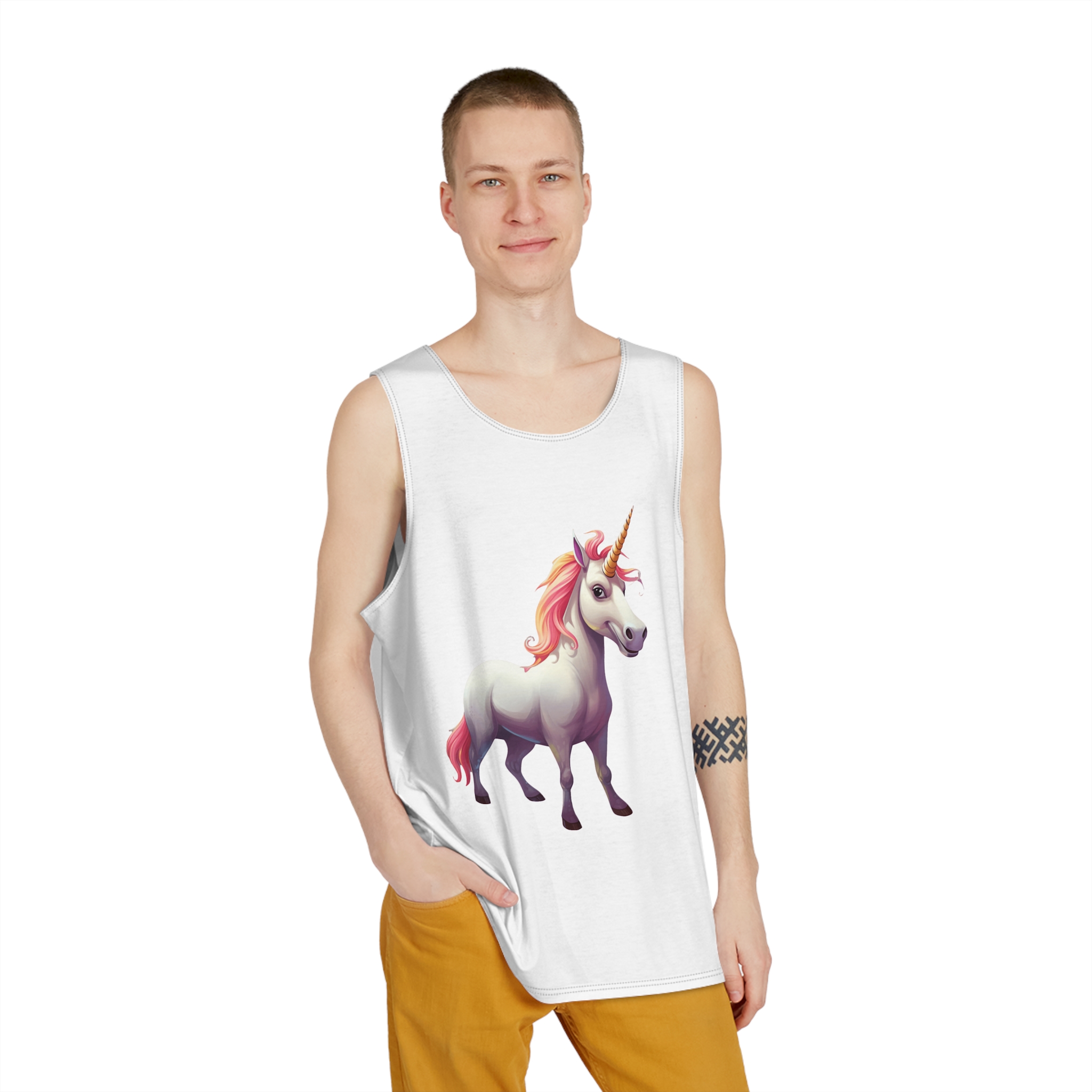 Unicorns 190 Mens Tank Aop - Image 3