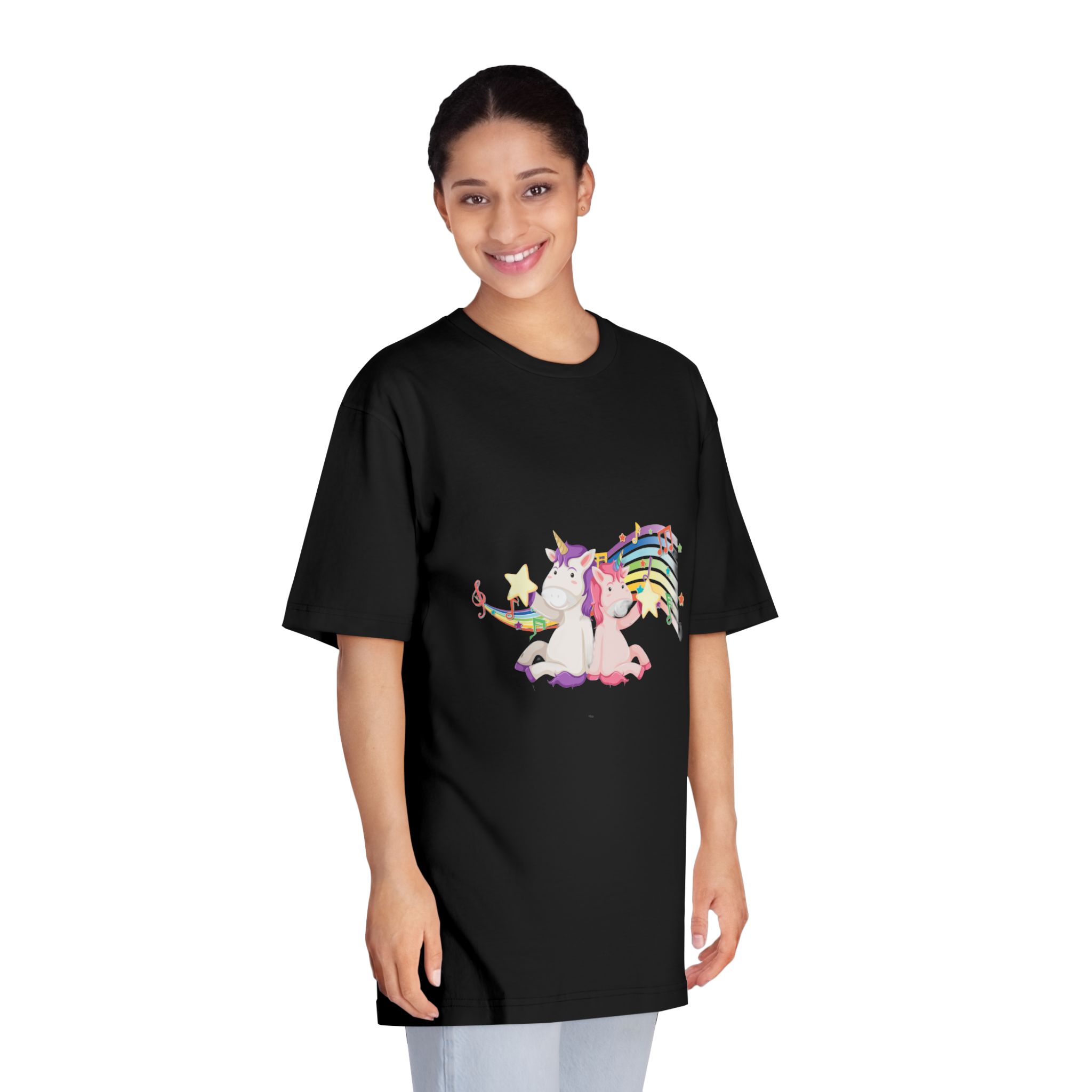 Unicorn V702 Unisex Classic Crewneck T Shirt - Image 7