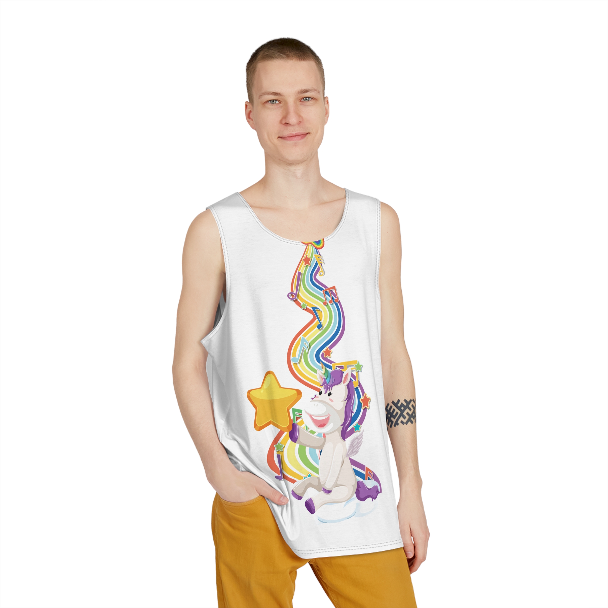 Unicorn V703 Mens Tank Aop - Image 3