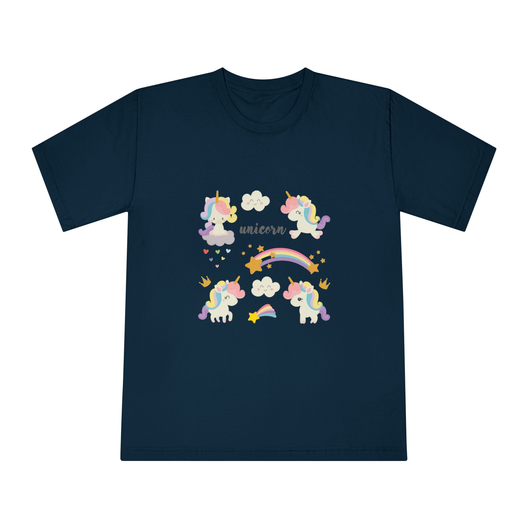 Unicorns 40 Unisex Classic Crewneck T Shirt - Image 17