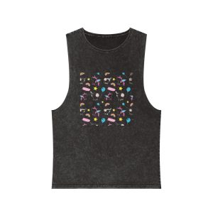 Unicorn V155 Unisex Stonewash Tank Top