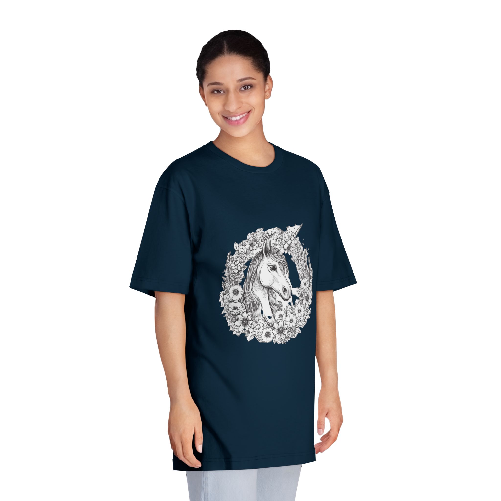 Unicorns 250 Unisex Classic Crewneck T Shirt - Image 19