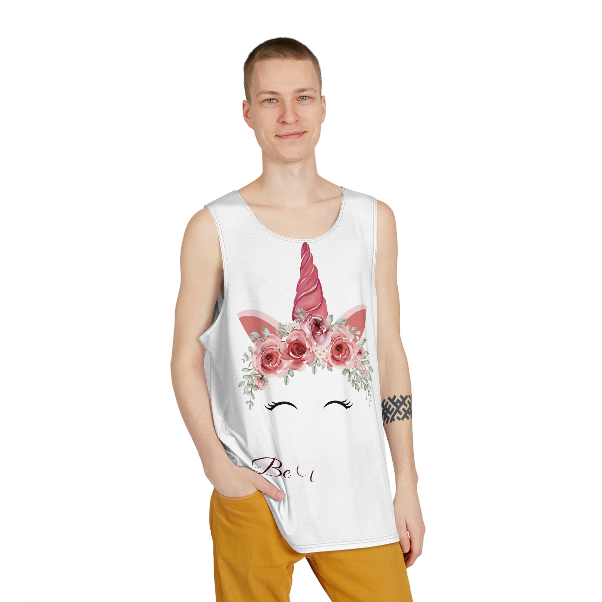 Unicorn V542 Mens Tank Aop - Image 3