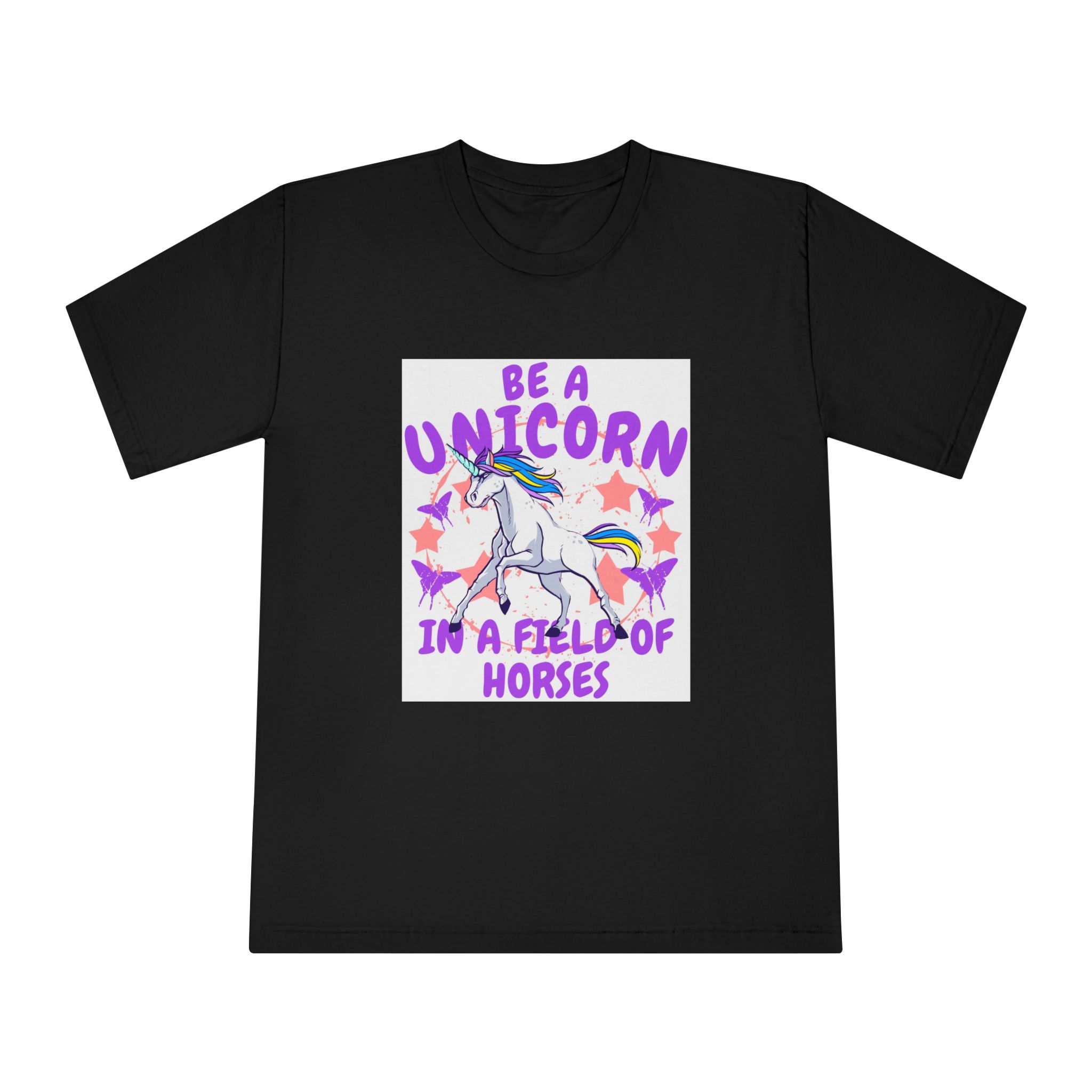 Be Unicorn Unisex Classic Crewneck T Shirt - Image 5
