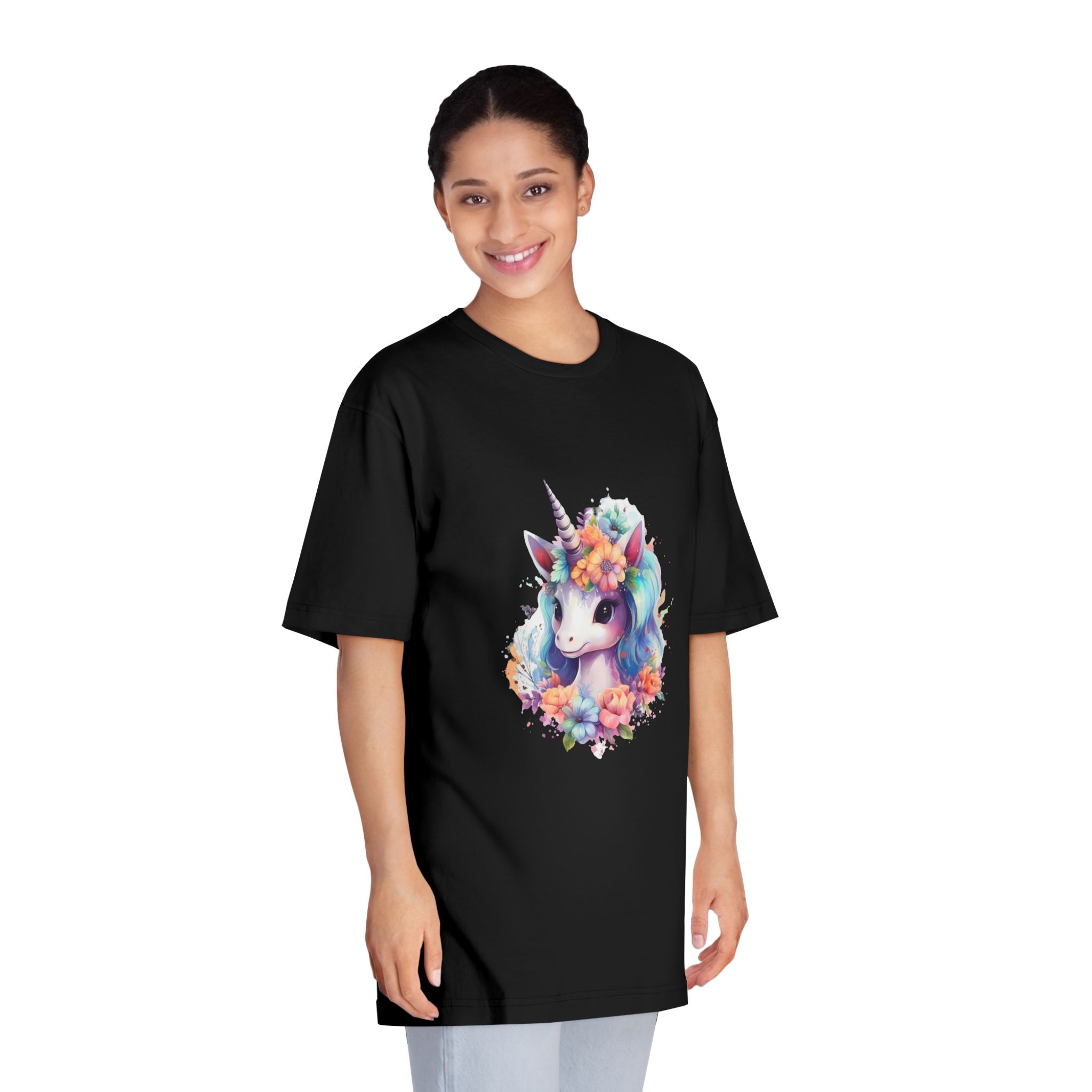 Unicorns 186 Unisex Classic Crewneck T Shirt - Image 7