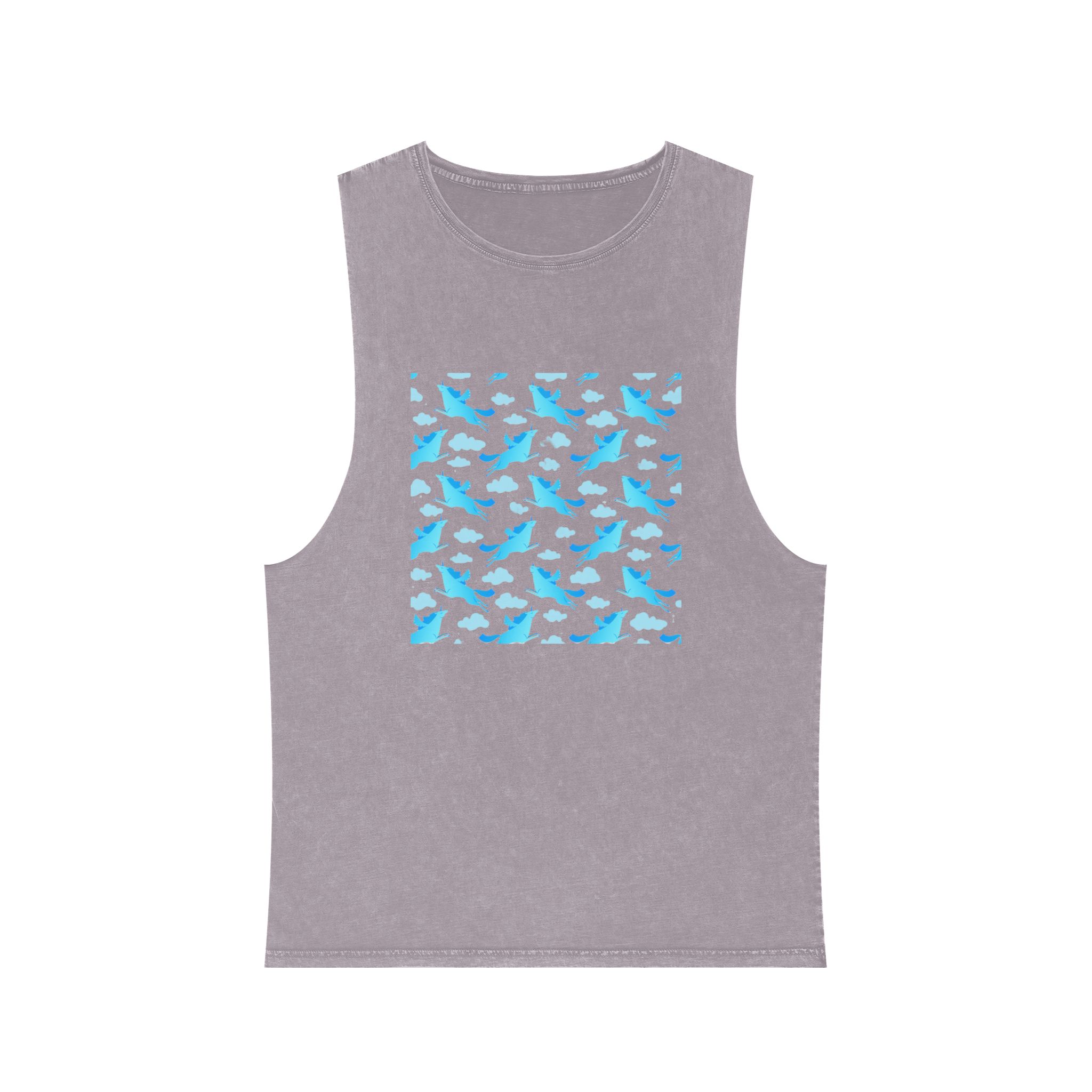 Unicorn V511 Unisex Stonewash Tank Top - Image 17