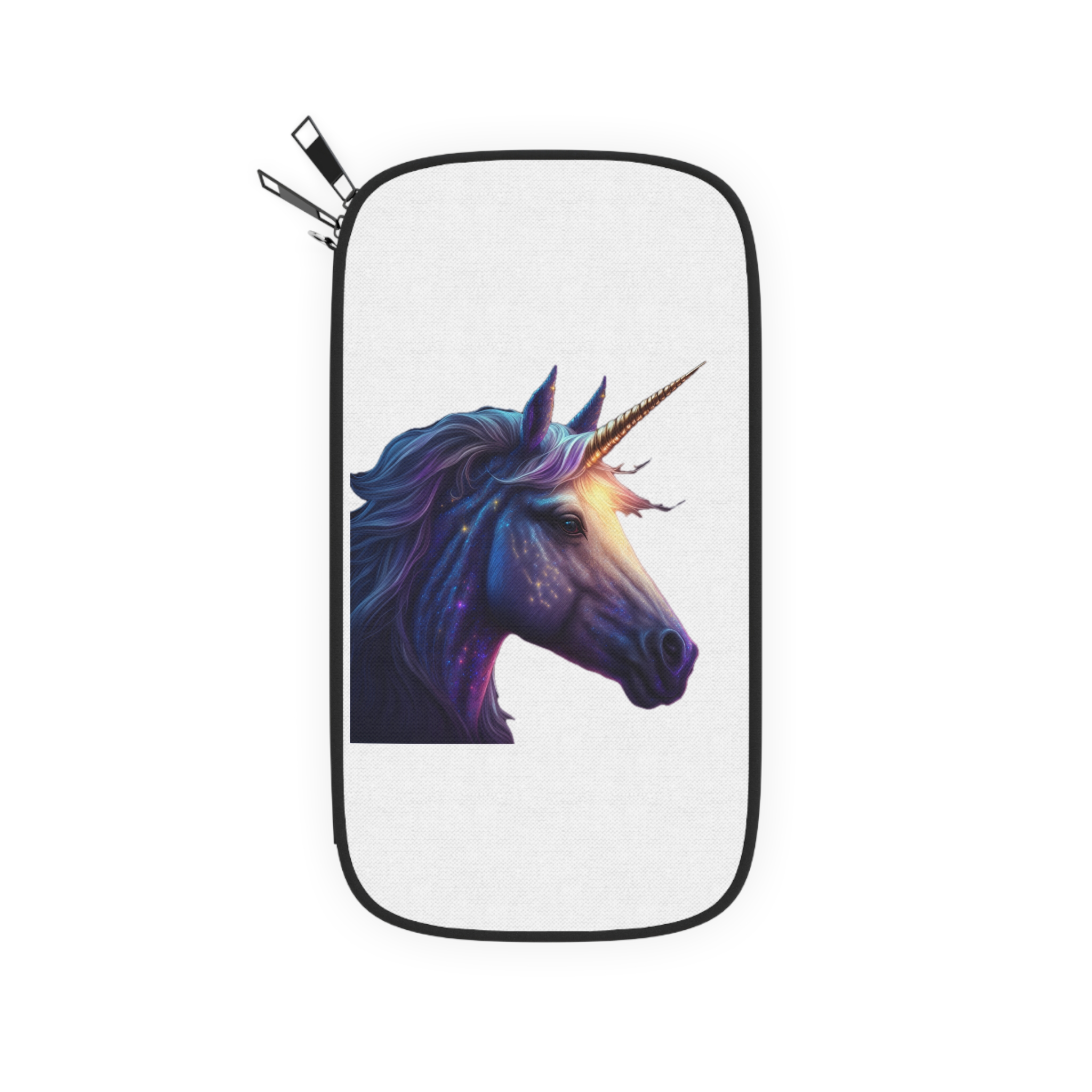 Adorable Colorful Unicorn (1) Copia Passport Wallet - Image 2