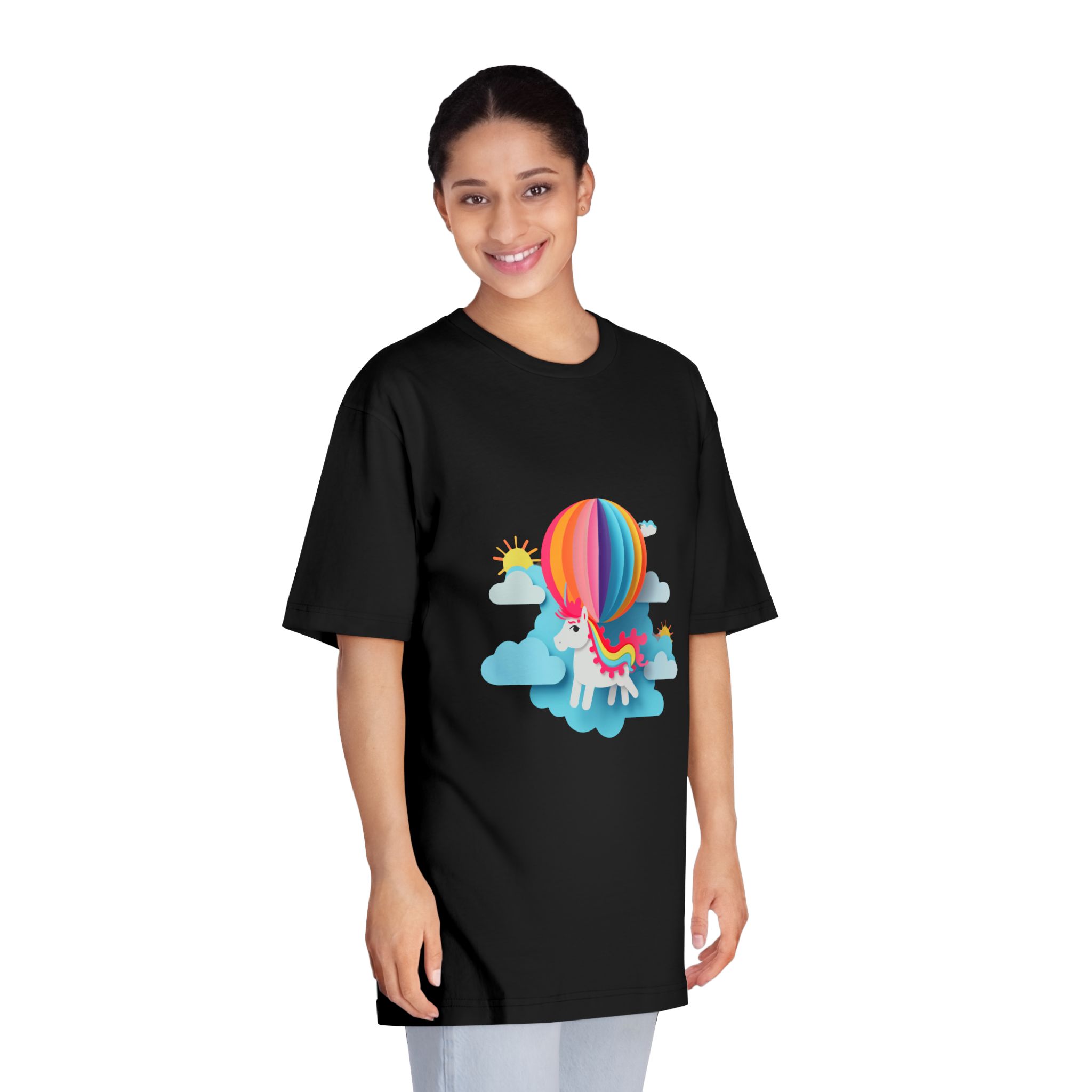 Unicorns 343 Unisex Classic Crewneck T Shirt - Image 7