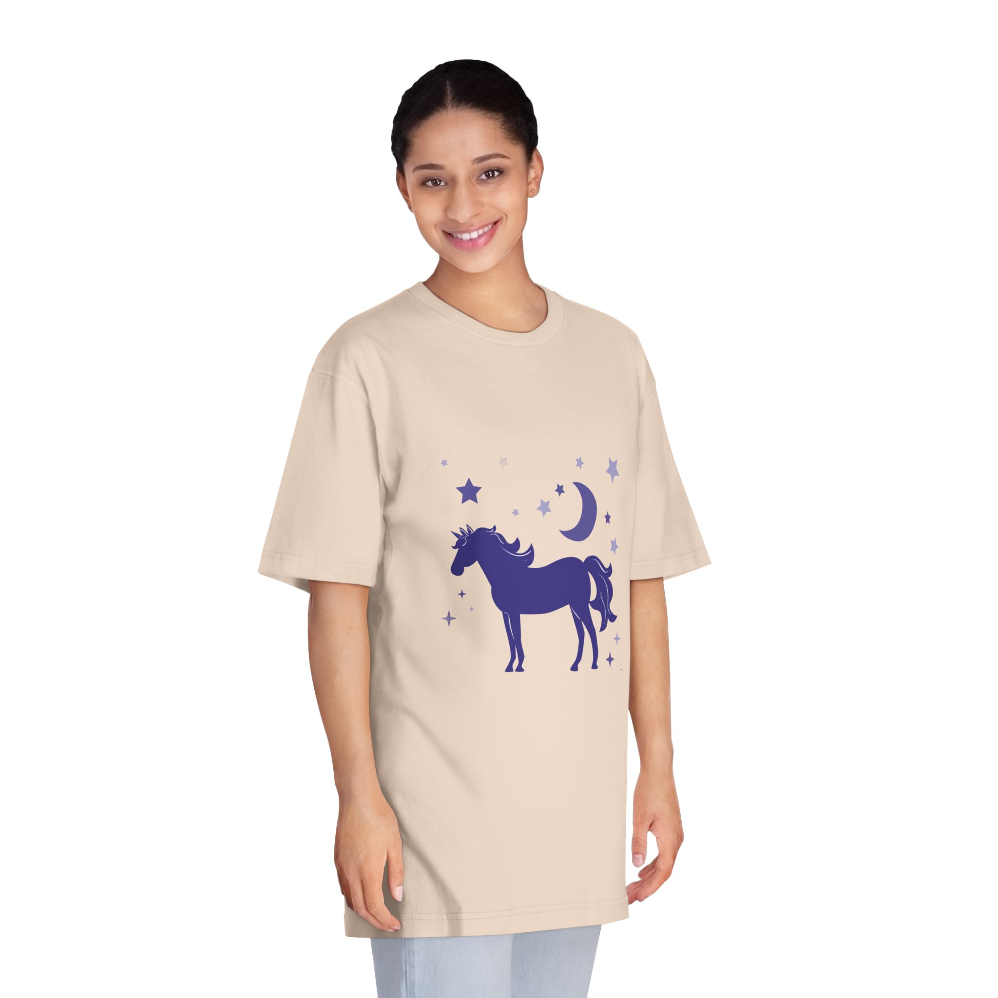 Unicorn V825 Unisex Classic Crewneck T Shirt - Image 11