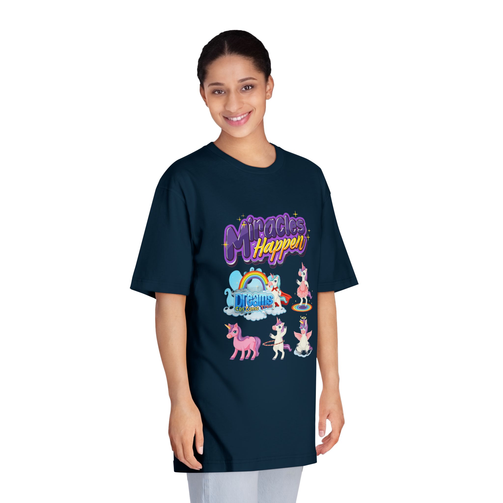 Unicorn V749 Unisex Classic Crewneck T Shirt - Image 19