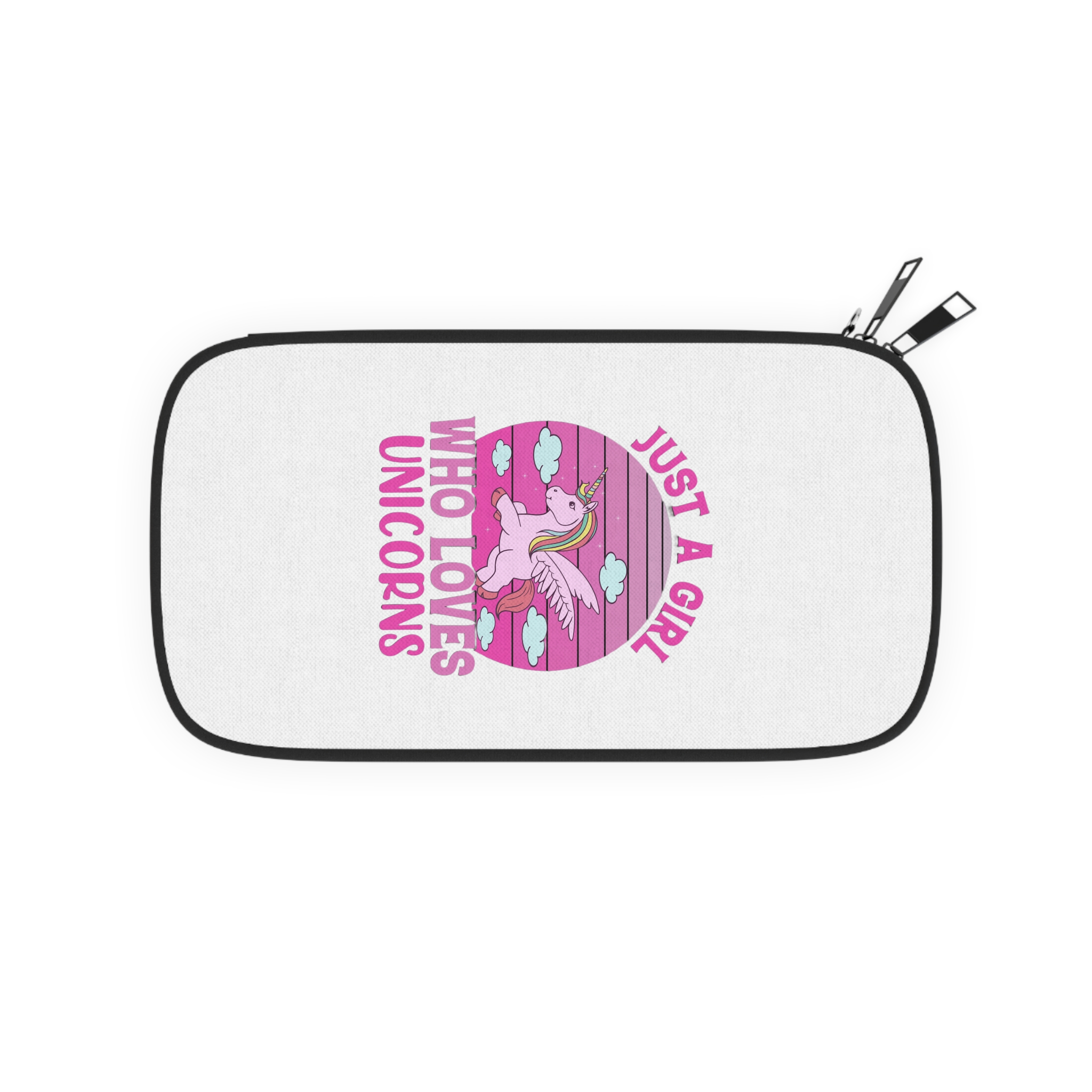 Just A Girl Who Loves Unicorns Passport Wallet