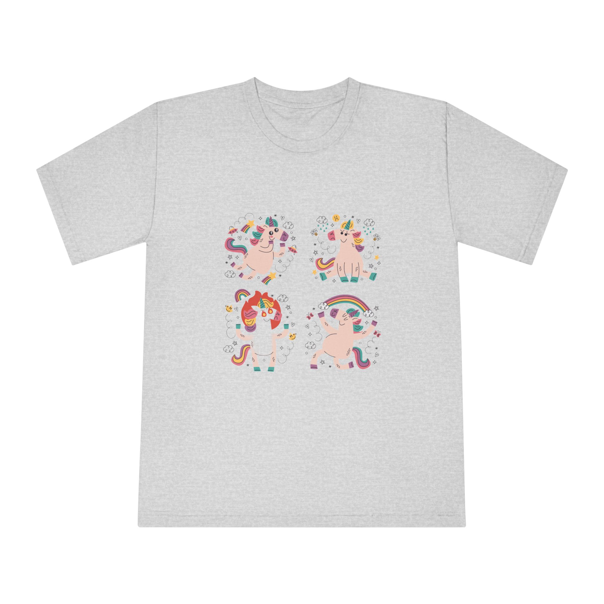 Unicorn V843 Unisex Classic Crewneck T Shirt - Image 13