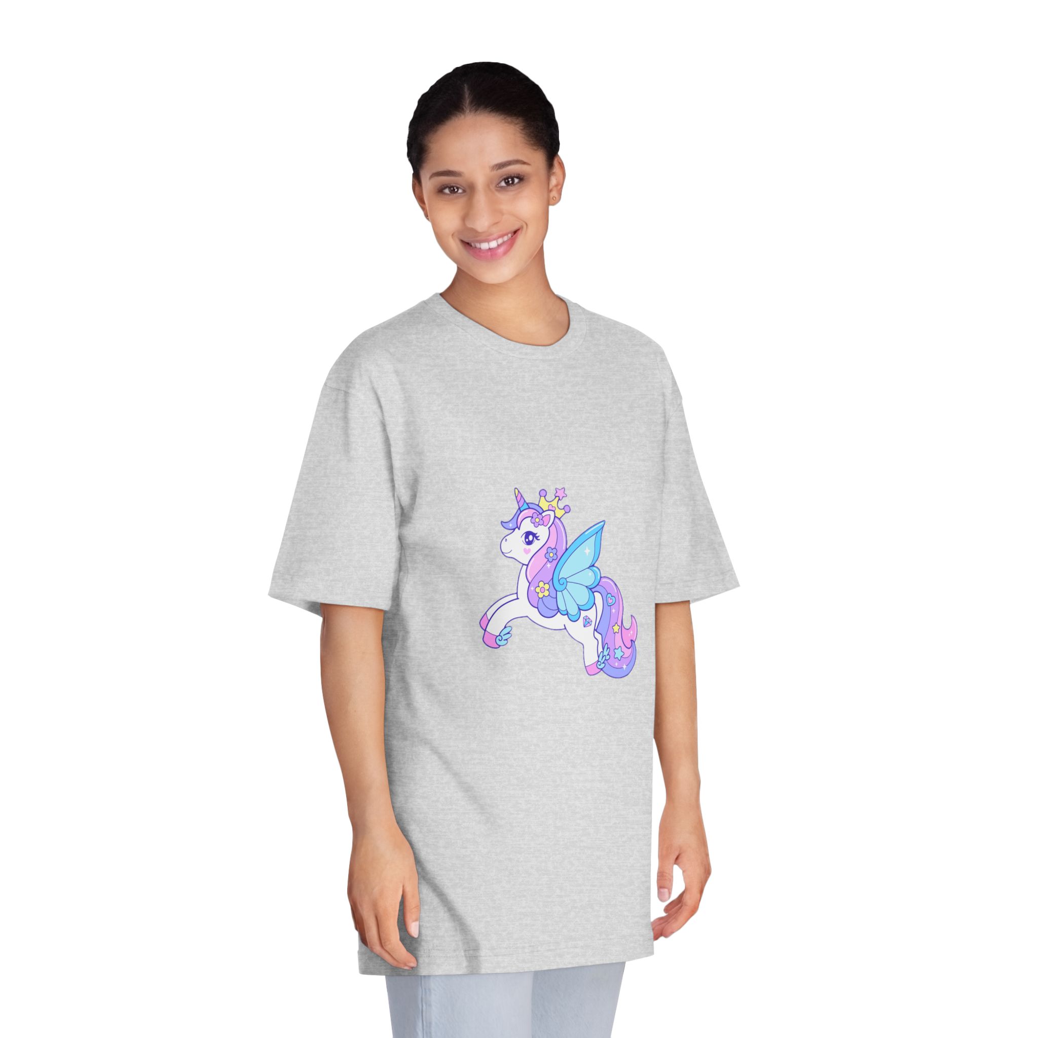 Unicorn V895 Unisex Classic Crewneck T Shirt - Image 15