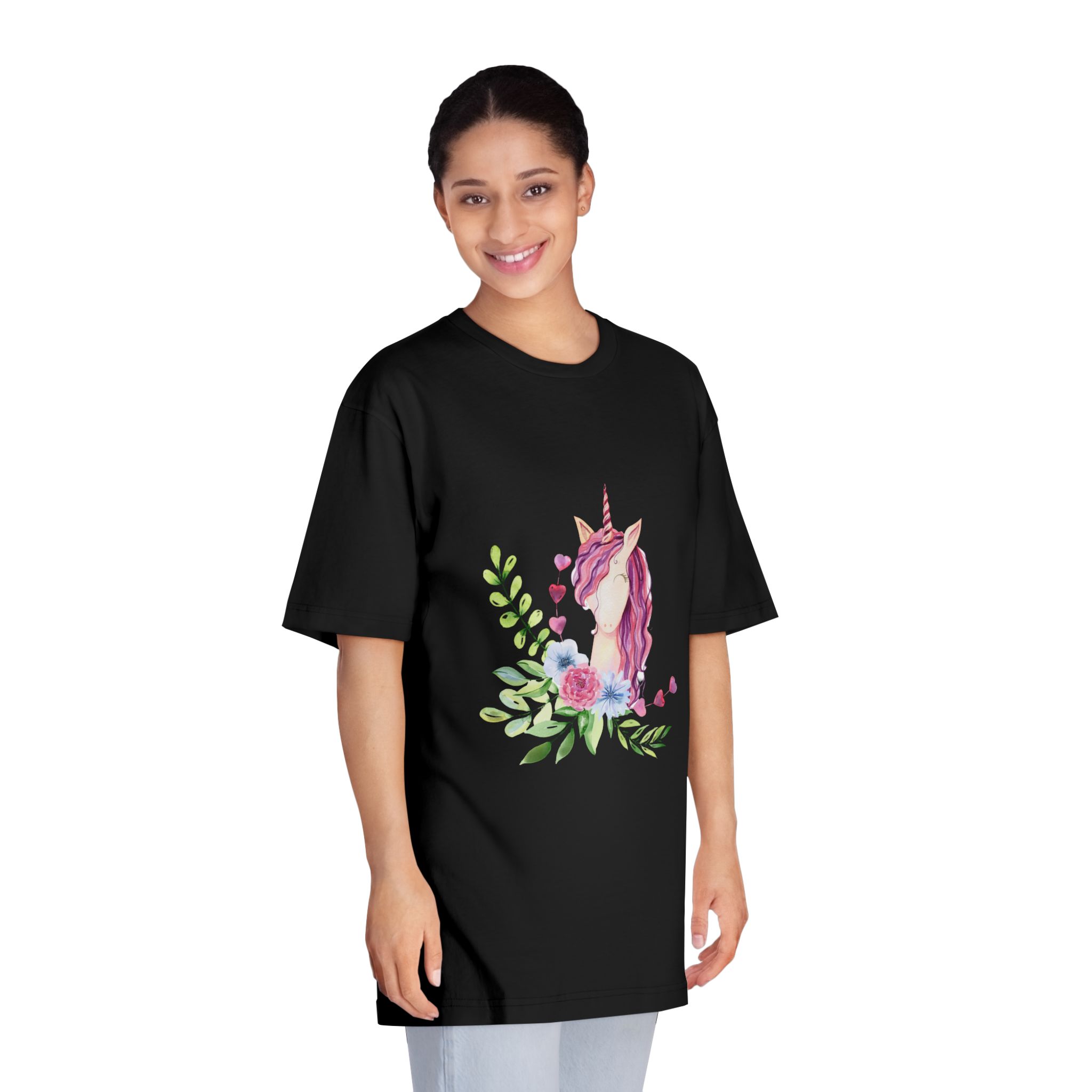 Unicorns 180 Unisex Classic Crewneck T Shirt - Image 7