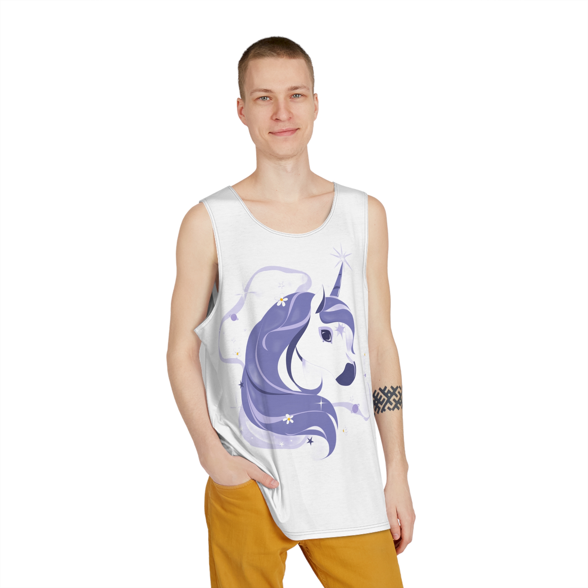 Unicorn V488 Mens Tank Aop - Image 3