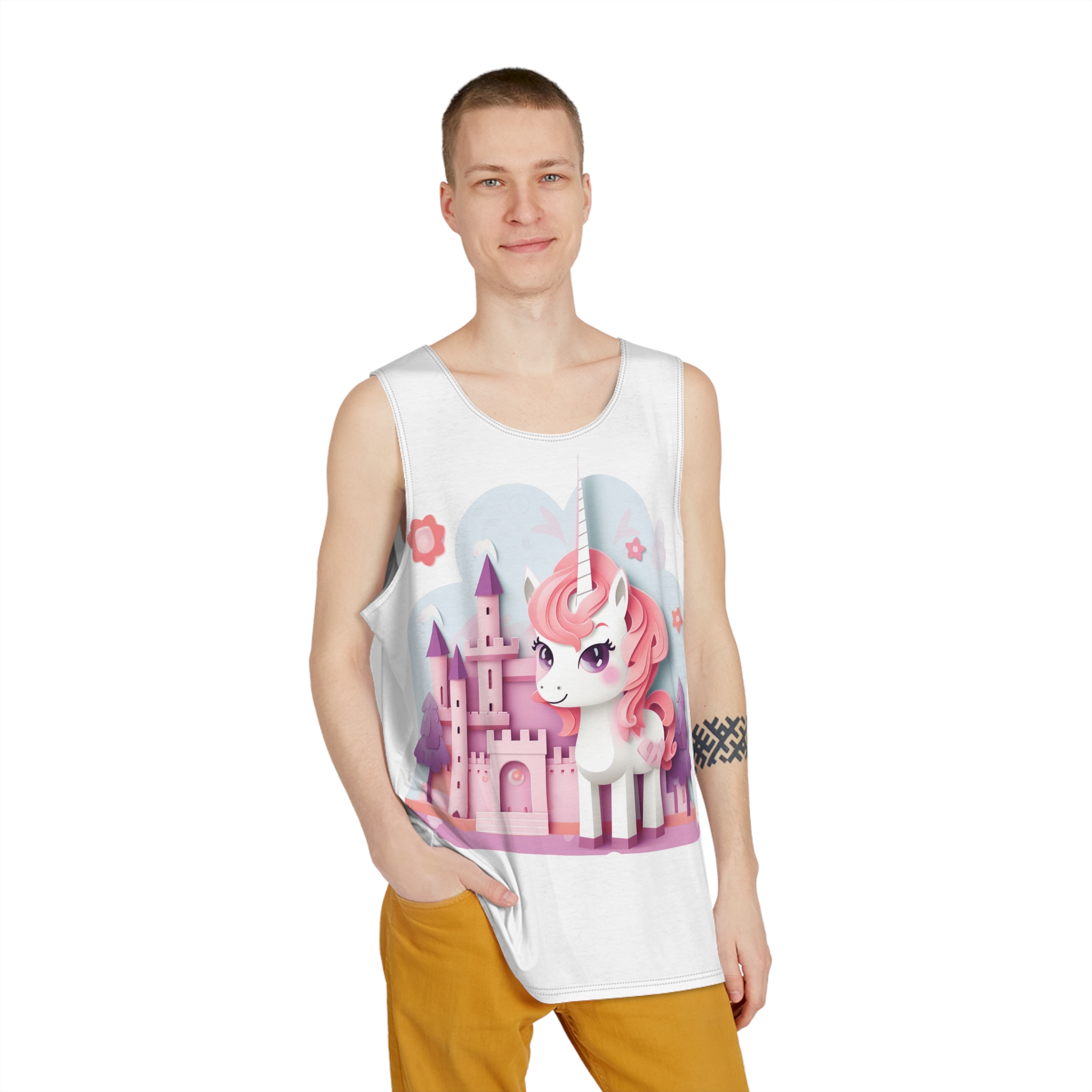 Unicorns 342 Mens Tank Aop - Image 3