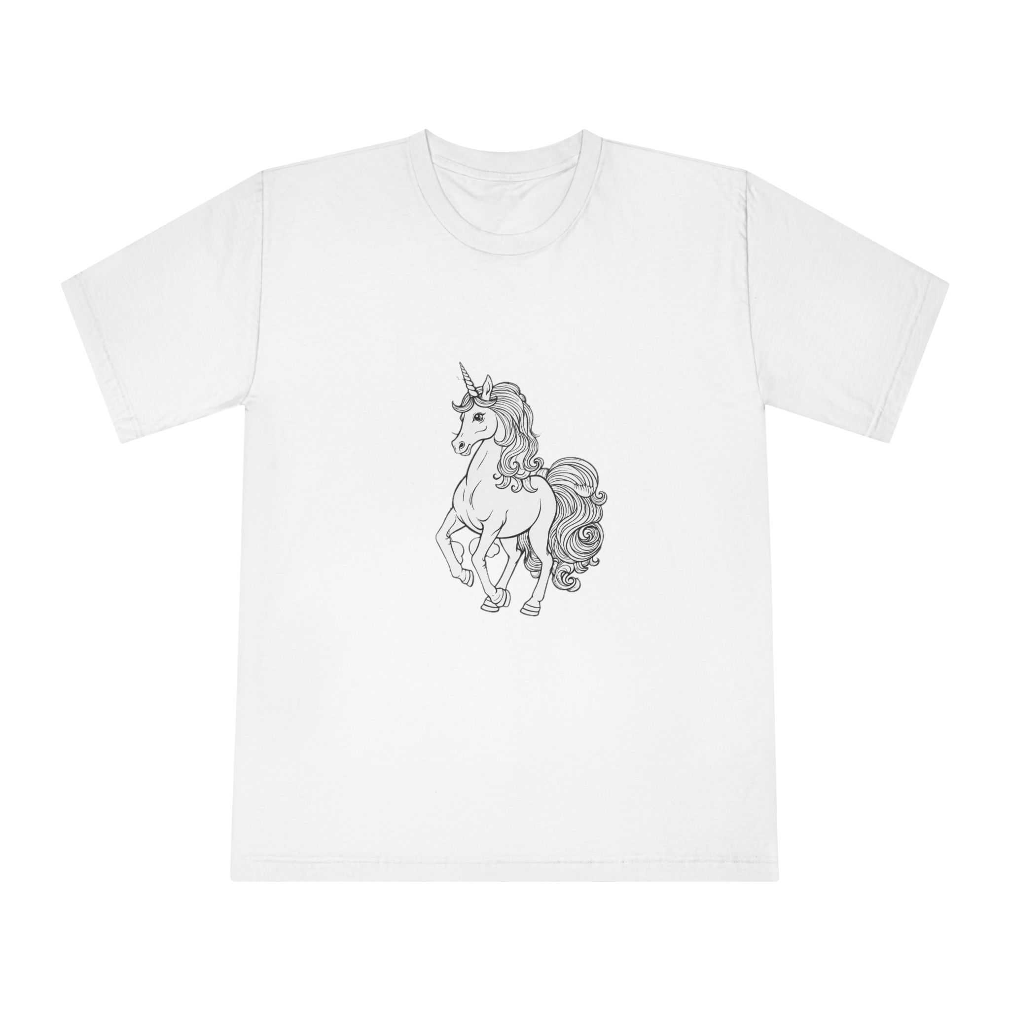 Unicorn V918 Unisex Classic Crewneck T Shirt
