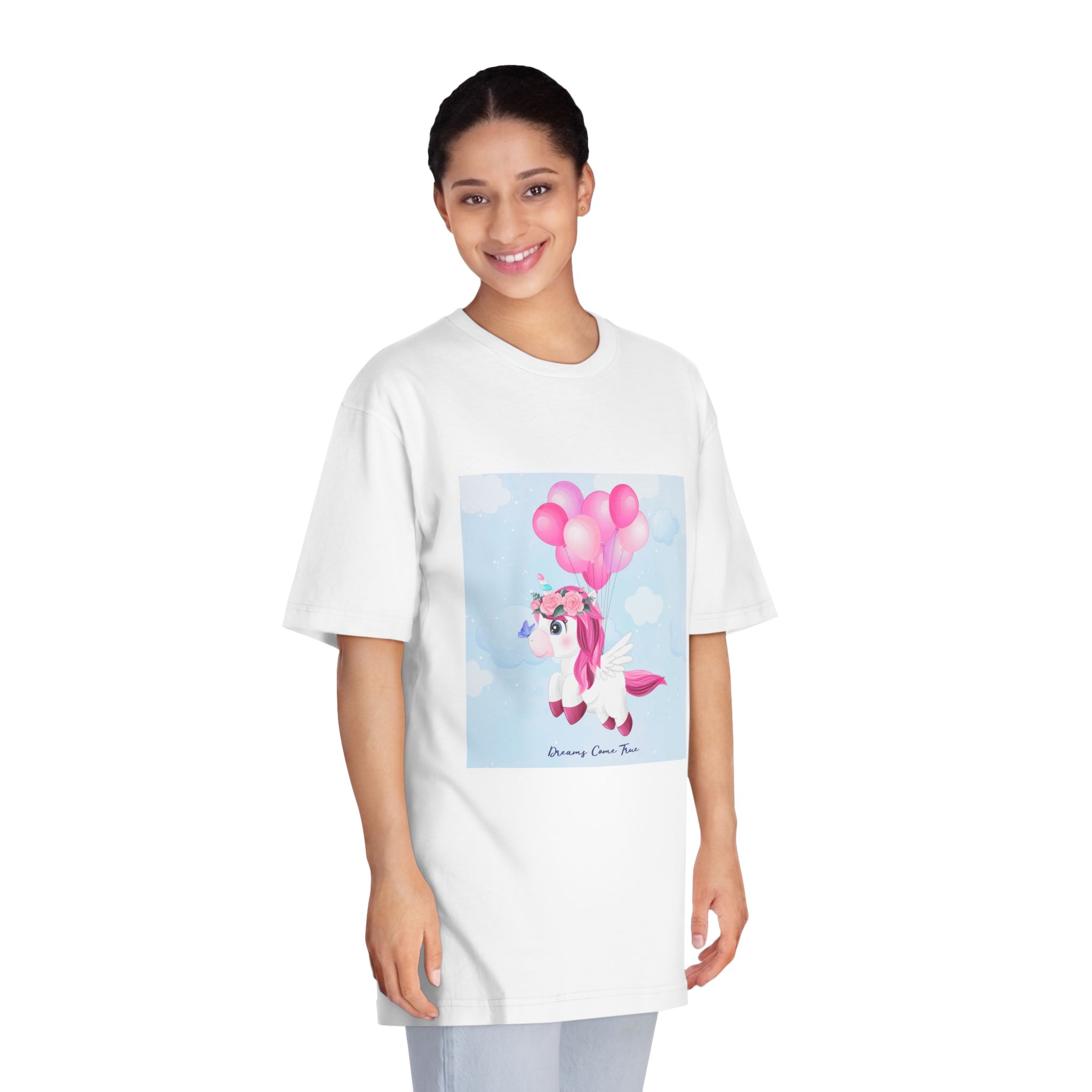 Unicorn V493 Unisex Classic Crewneck T Shirt - Image 3