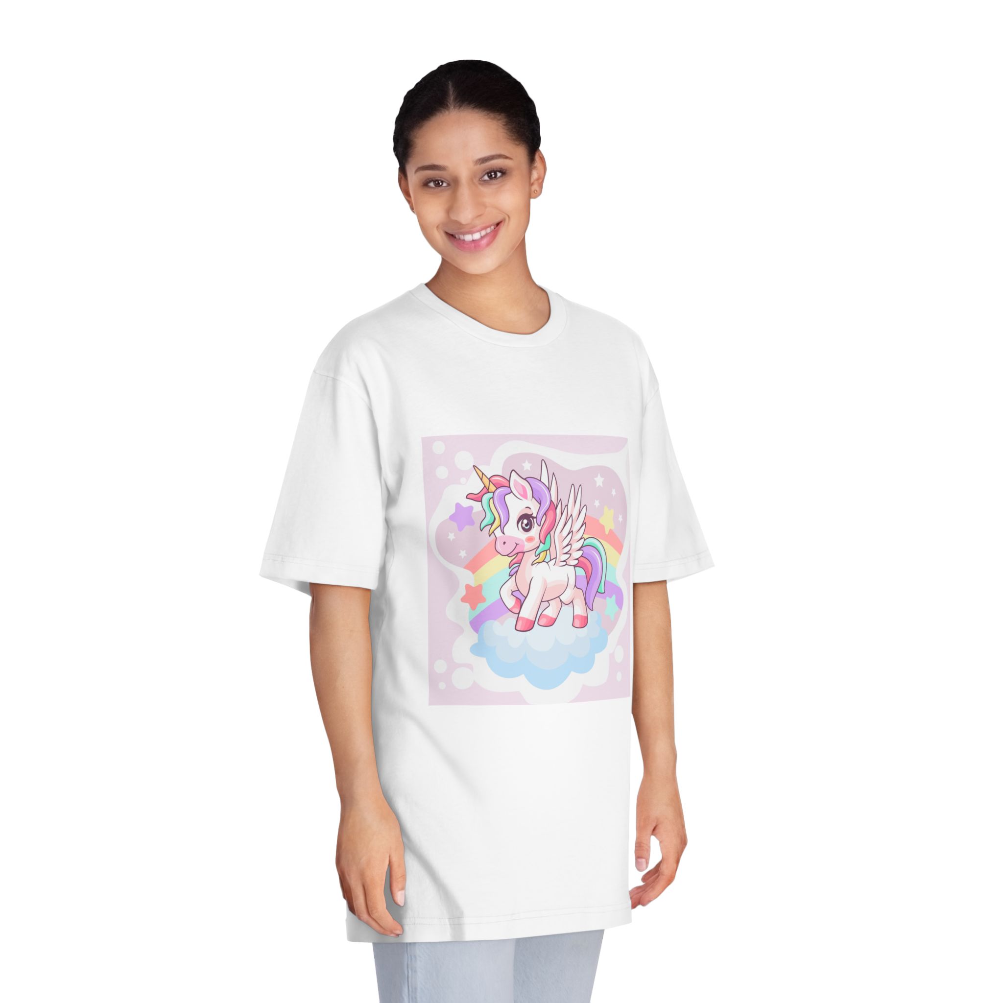 Unicorn V723 Unisex Classic Crewneck T Shirt - Image 3