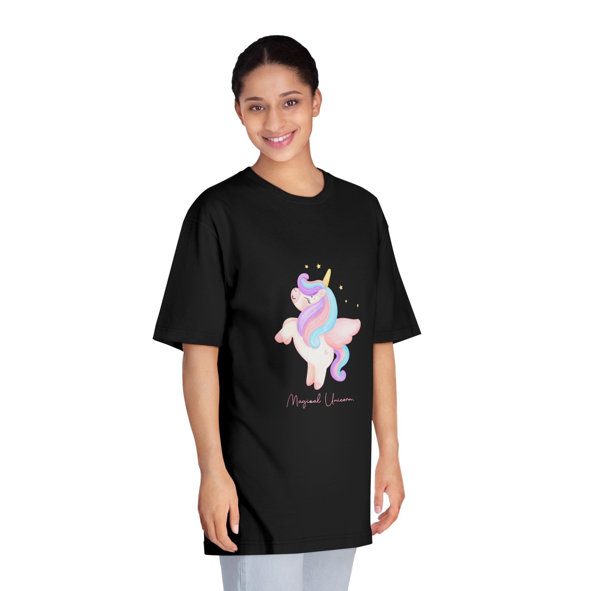 Unicorn V959 Unisex Classic Crewneck T Shirt - Image 7