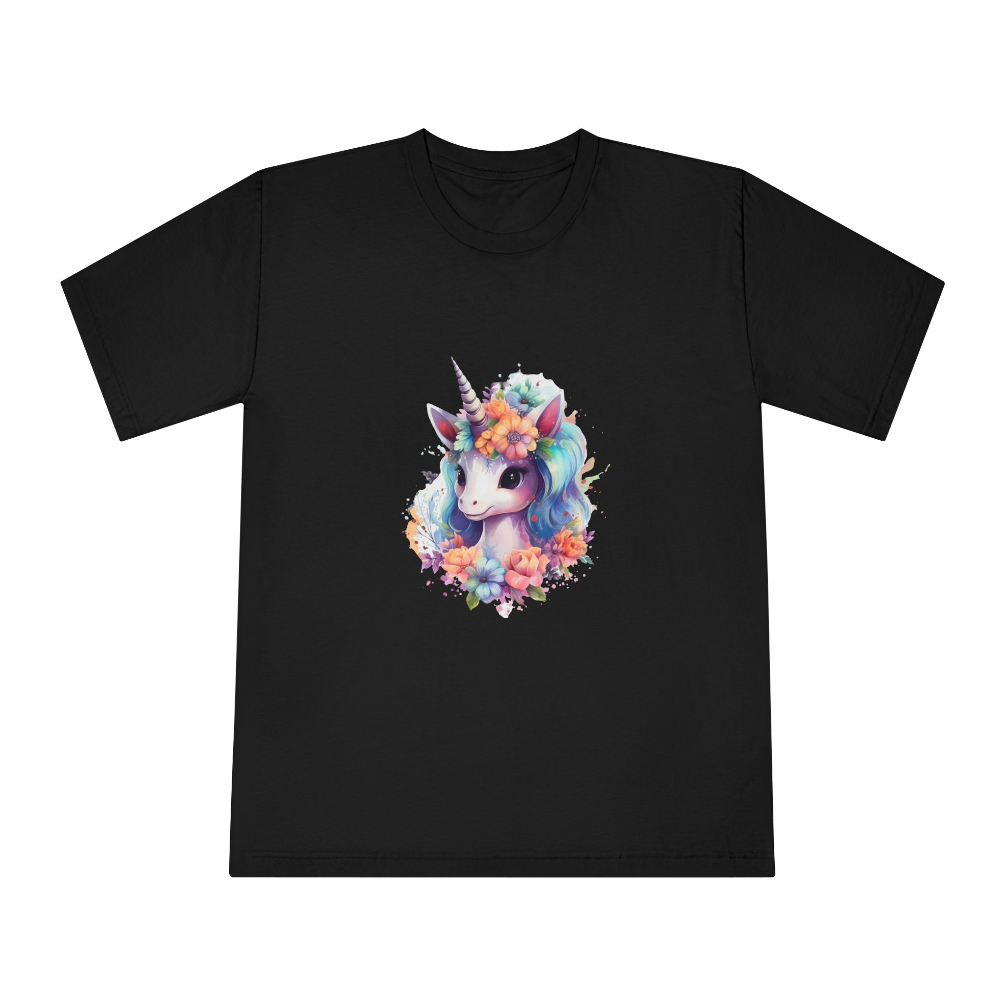 Unicorns 186 Unisex Classic Crewneck T Shirt - Image 5
