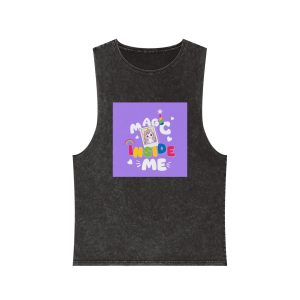 Original Design 02F2E7 Unisex Stonewash Tank Top