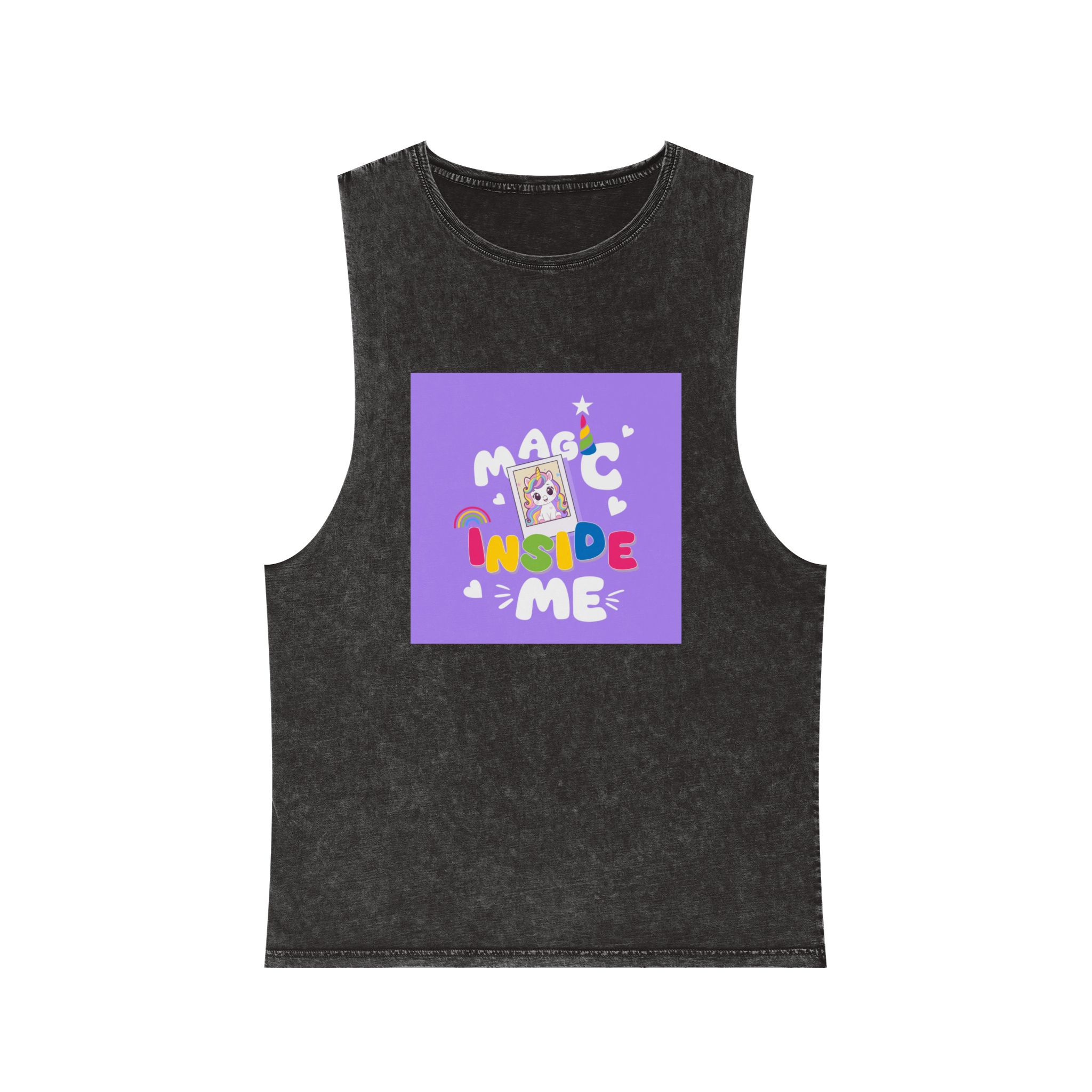 Original Design 02F2E7 Unisex Stonewash Tank Top