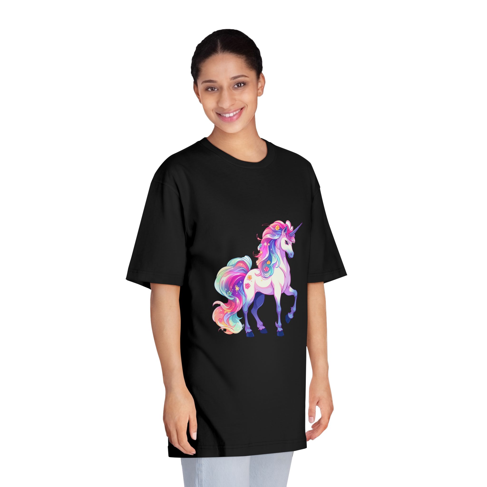 Unicorns 306 Unisex Classic Crewneck T Shirt - Image 7