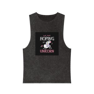 Unicorn 15 Unisex Stonewash Tank Top