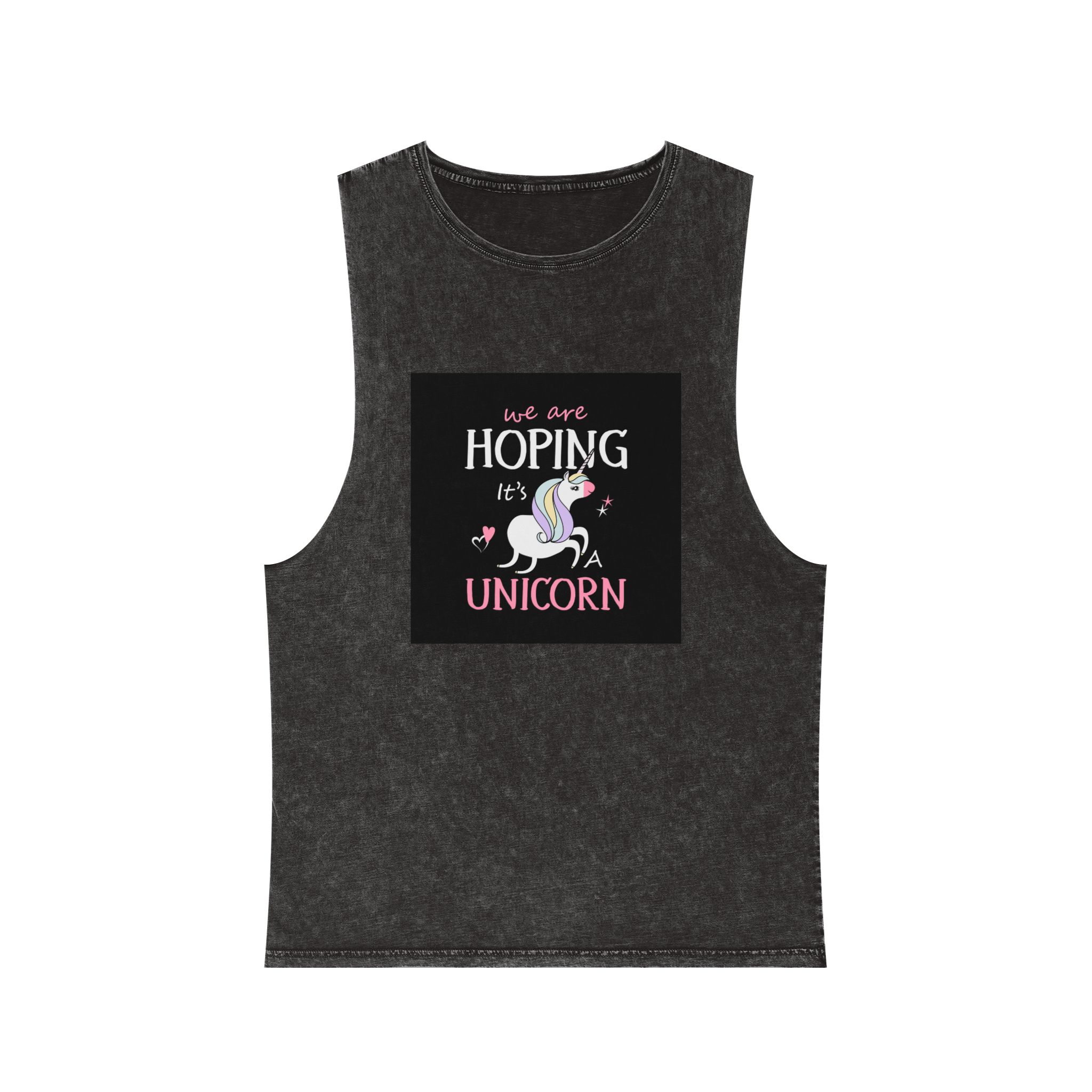 Unicorn 15 Unisex Stonewash Tank Top