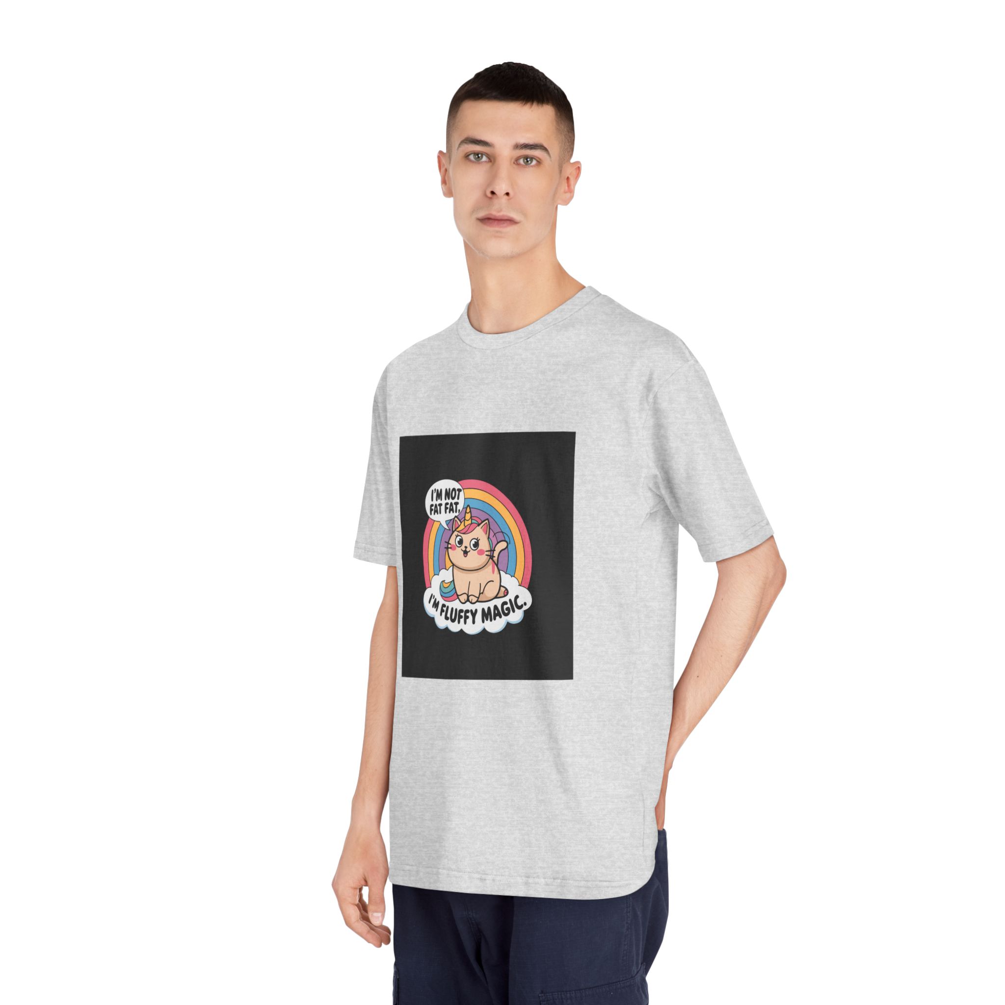 I'm Not Fat Unisex Classic Crewneck T Shirt - Image 16