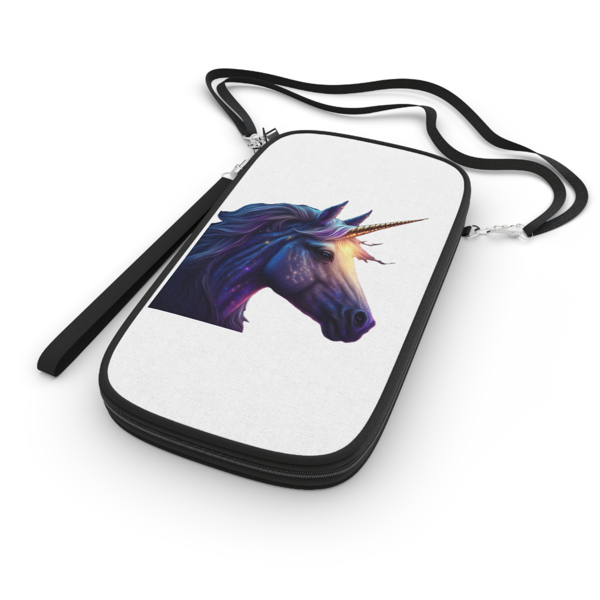 Adorable Colorful Unicorn (1) Copia Passport Wallet - Image 3