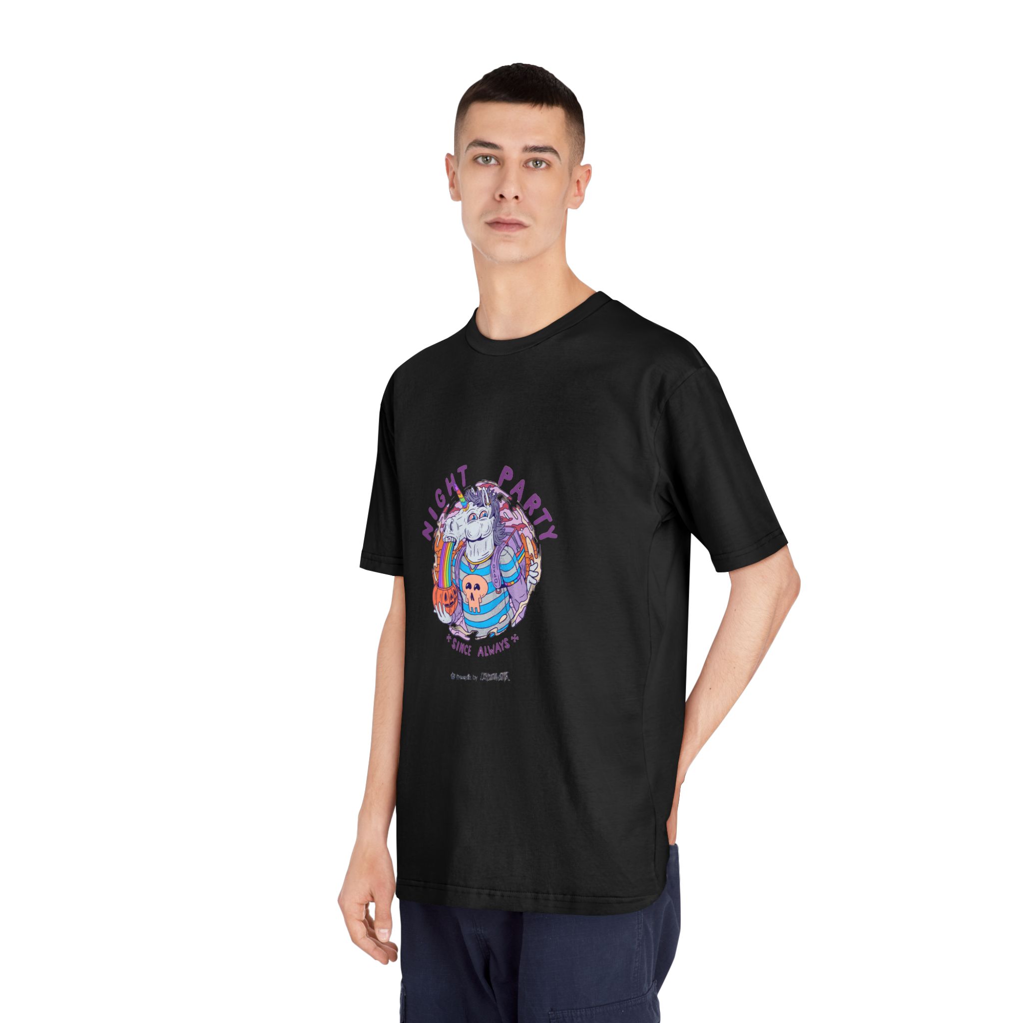 Unicorn V691 Unisex Classic Crewneck T Shirt - Image 8