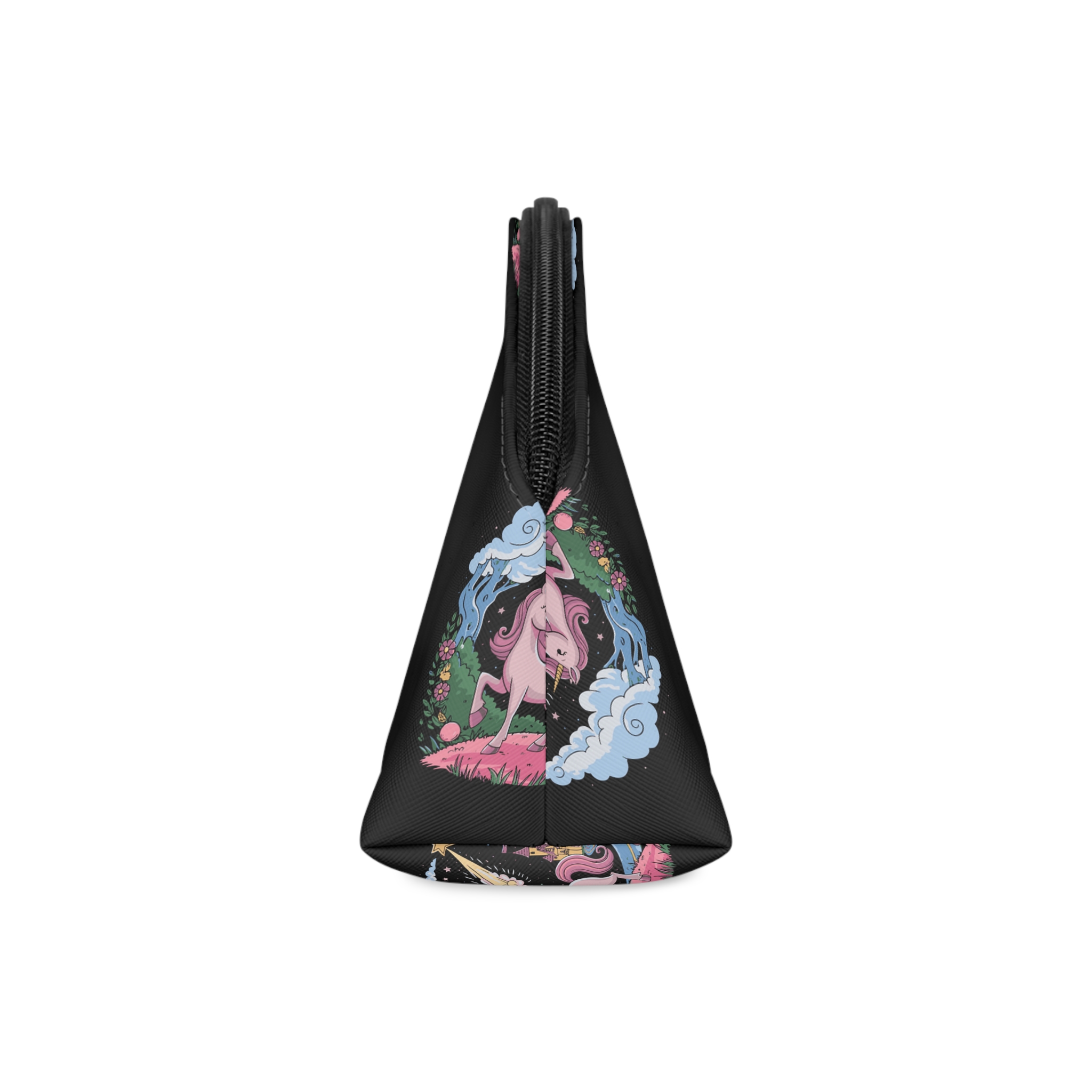 Unicorn With Star Its Head Is Drawn By Unicorn Makeup Bag - Image 4