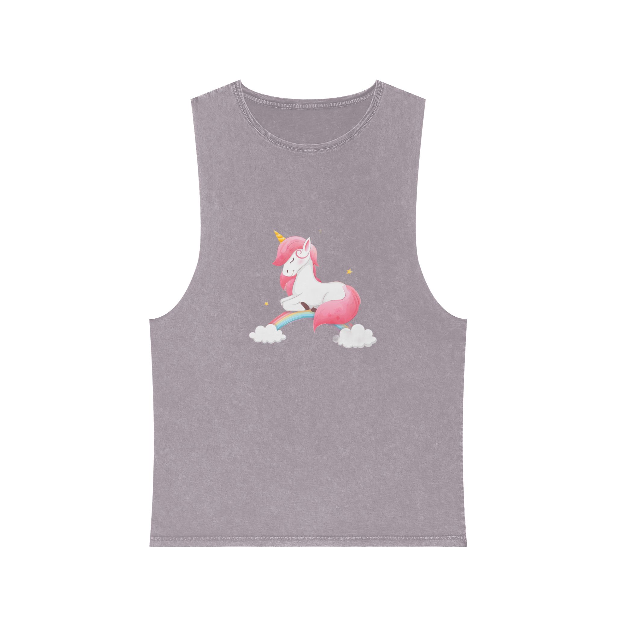 Unicorn V383 Unisex Stonewash Tank Top - Image 17