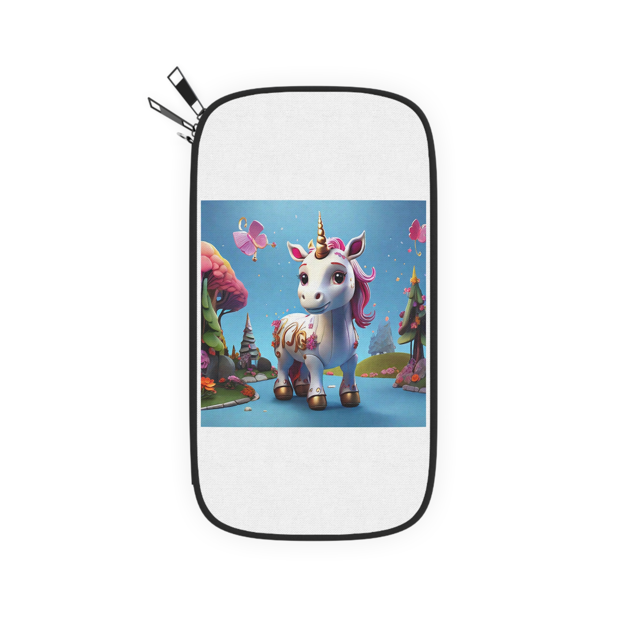 Animated Unicorn Children Generated By Ai (19) Passport Wallet - Image 2