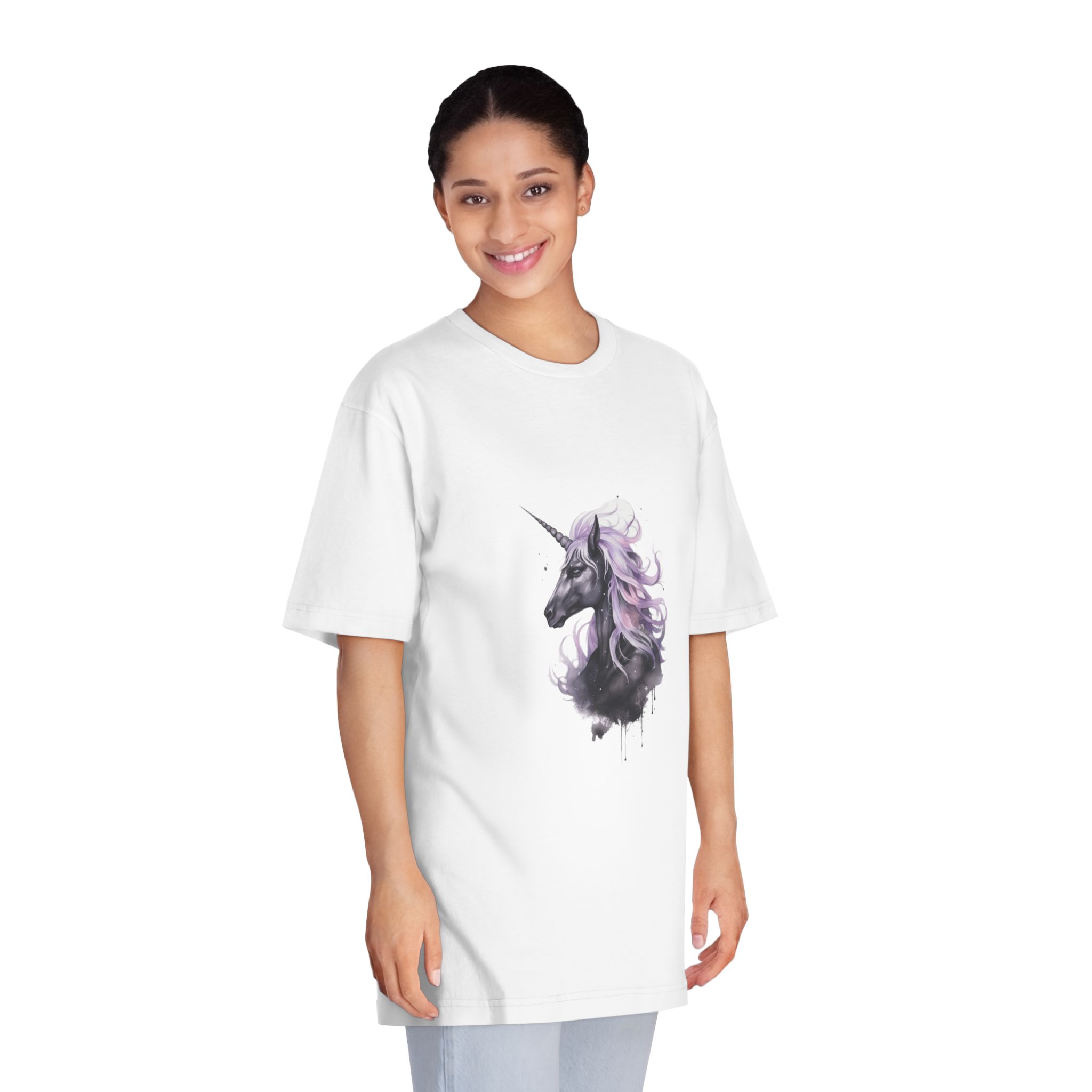 Unicorns 224 Unisex Classic Crewneck T Shirt - Image 3