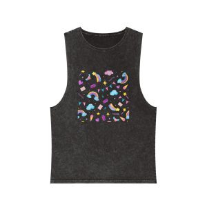 Unicorn V363 Unisex Stonewash Tank Top