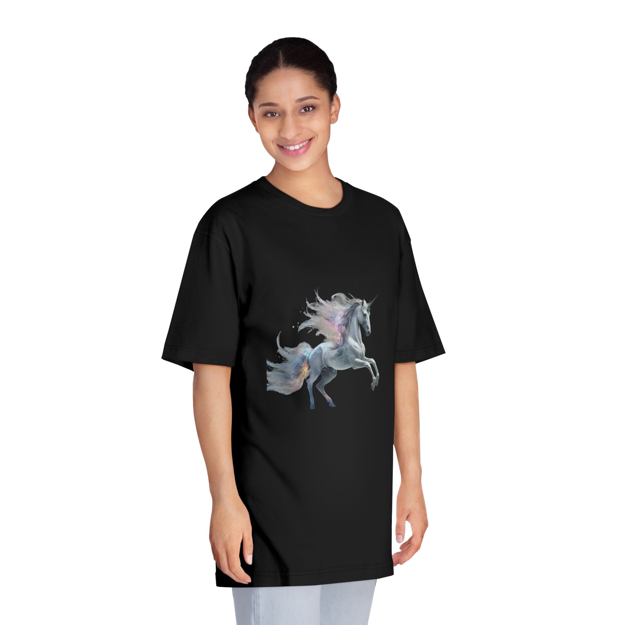 Unicorns 198 Unisex Classic Crewneck T Shirt - Image 7