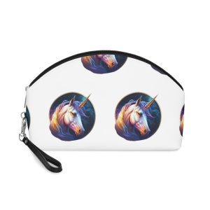 Adorable Colorful Unicorn (1) Makeup Bag
