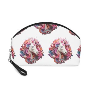 Colorful 3d Mythical Unicorn (2) Makeup Bag