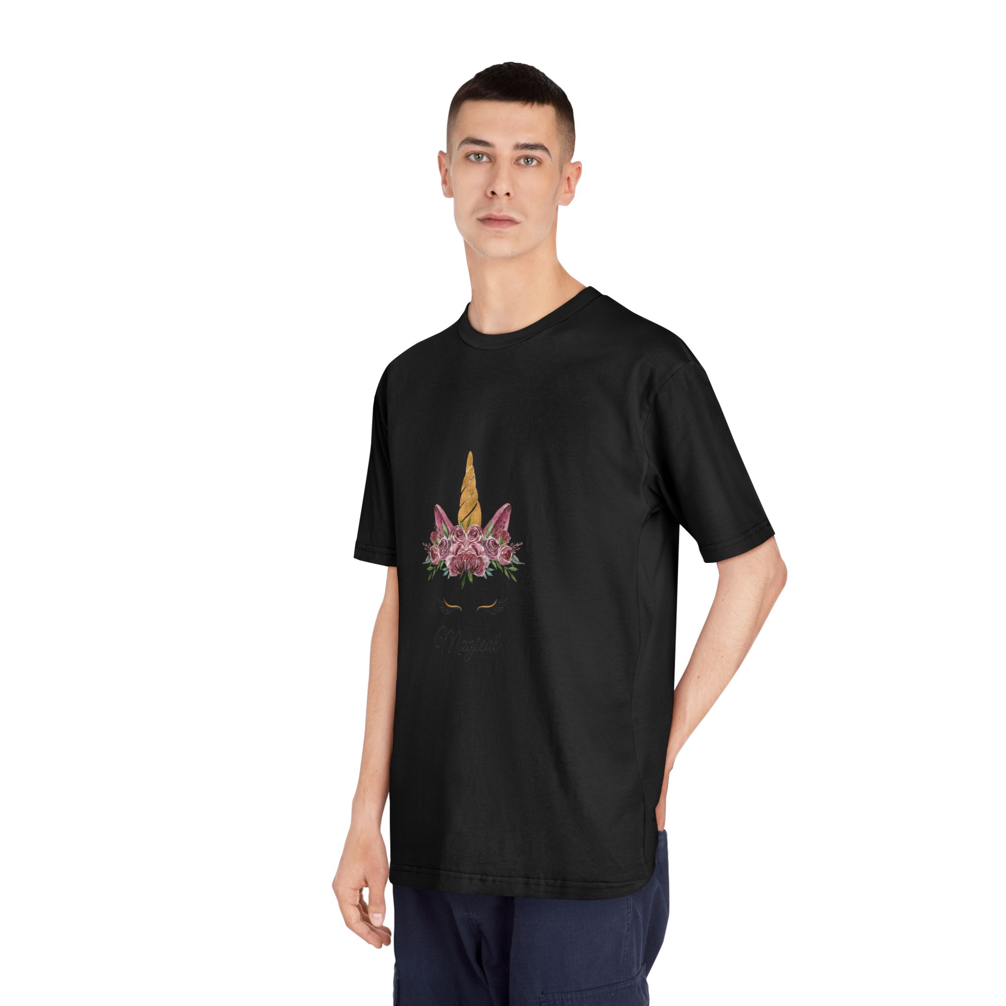 Unicorn V500 Unisex Classic Crewneck T Shirt - Image 8