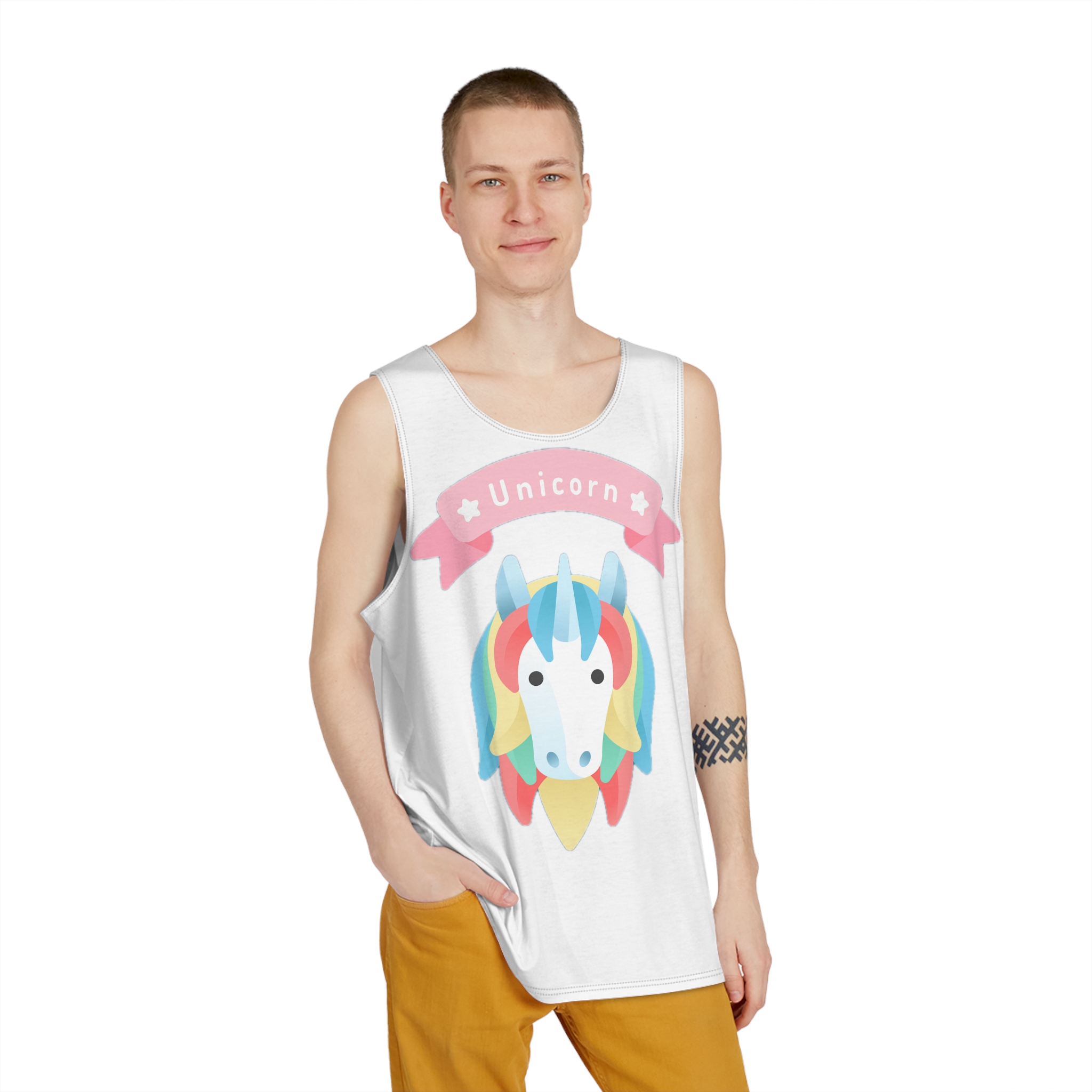 Unicorn V71 Mens Tank Aop - Image 3