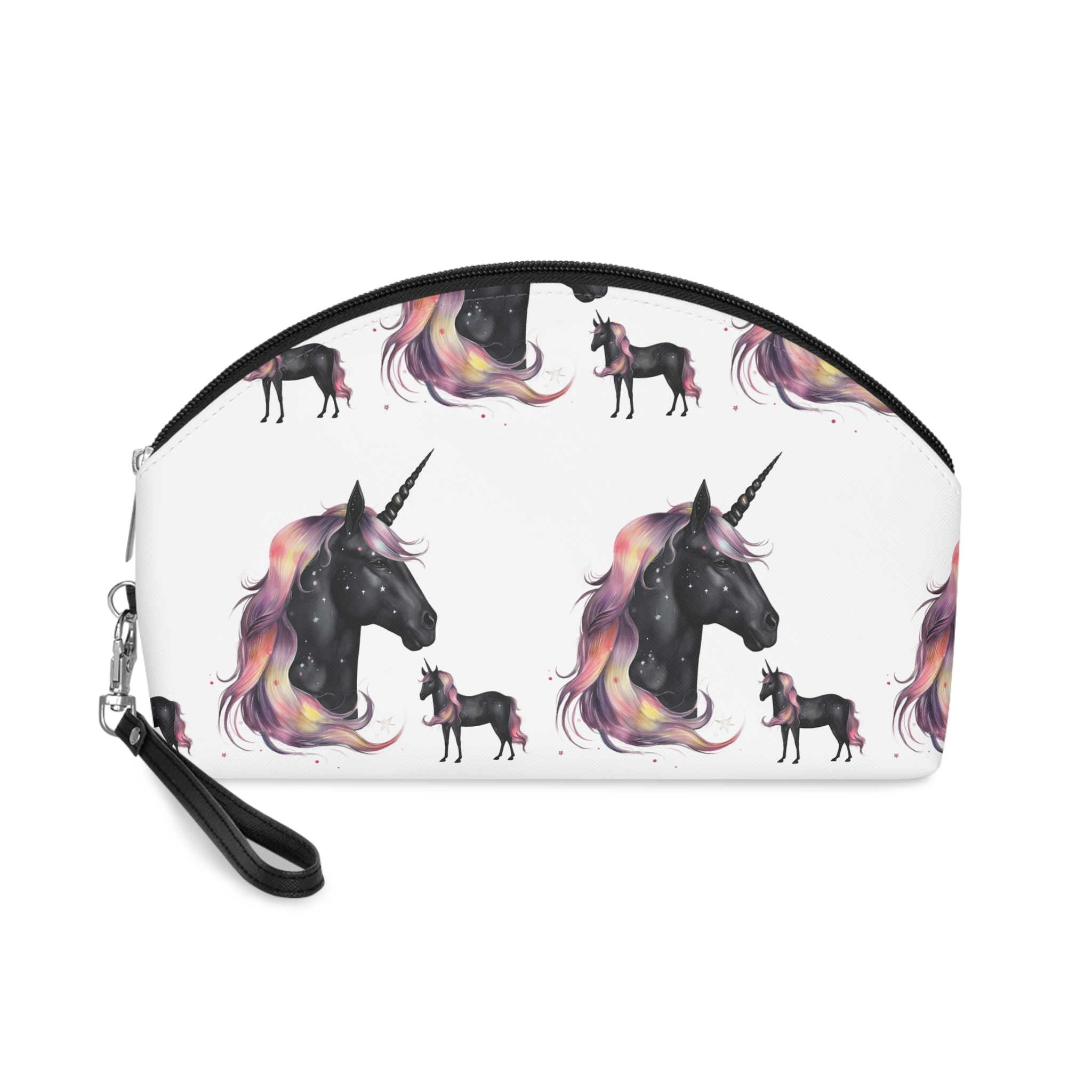 There Is Unicorn Star Sky Generative Ai Makeup Bag