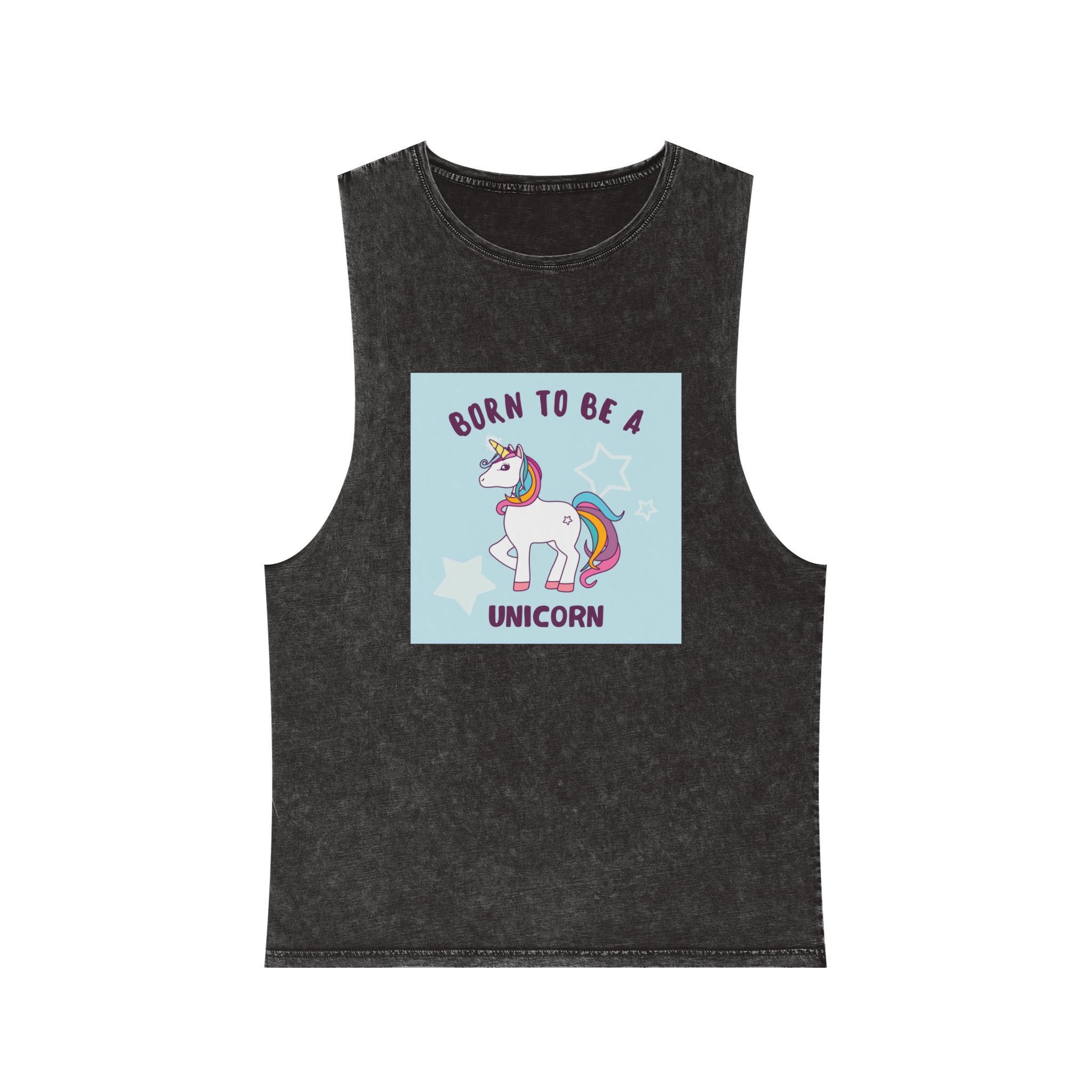 Unicorn V36 Unisex Stonewash Tank Top