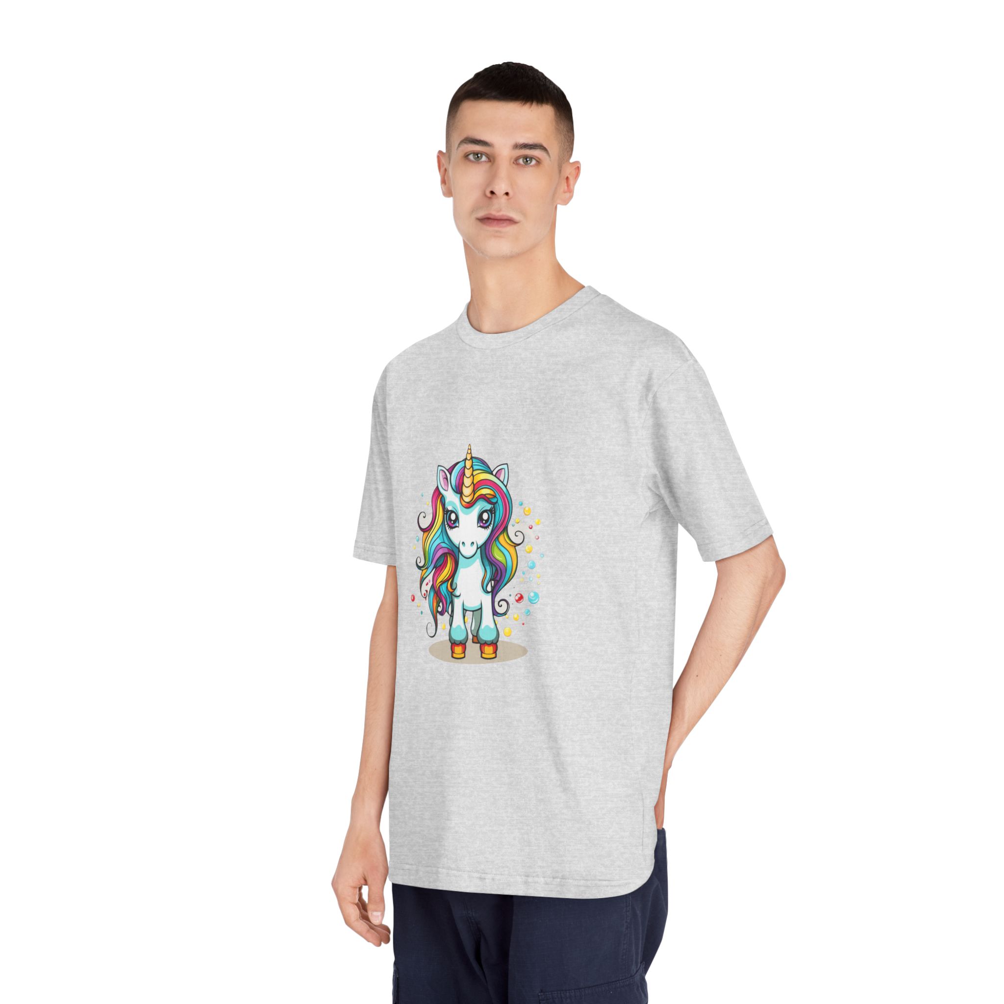 Unicorns 410 Unisex Classic Crewneck T Shirt - Image 16