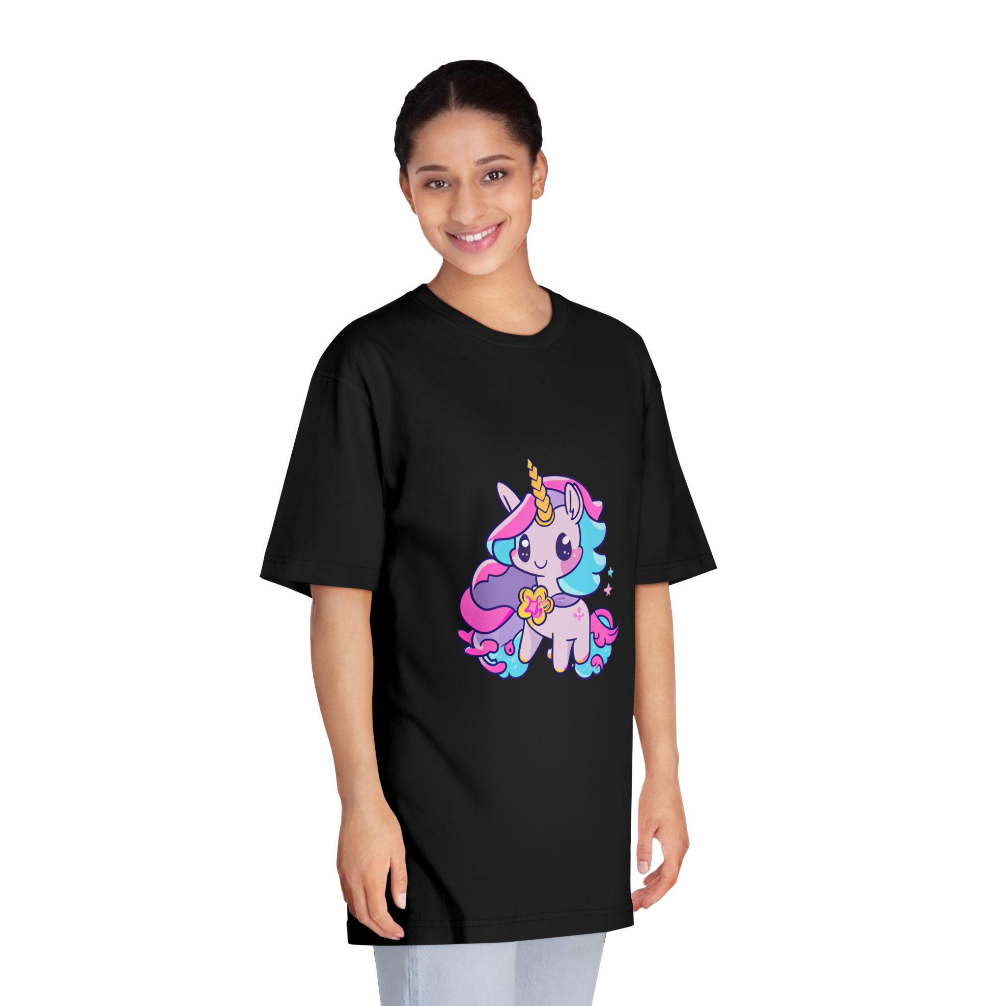 Unicorns 246 Unisex Classic Crewneck T Shirt - Image 7