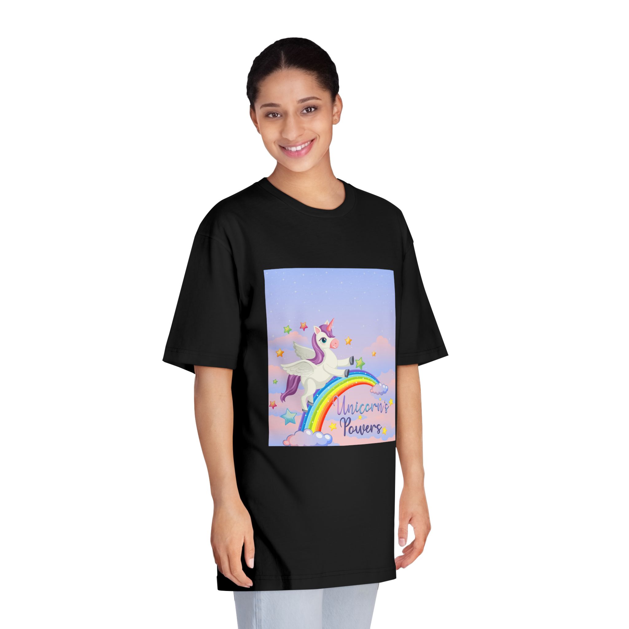 Unicorn V462 Unisex Classic Crewneck T Shirt - Image 7